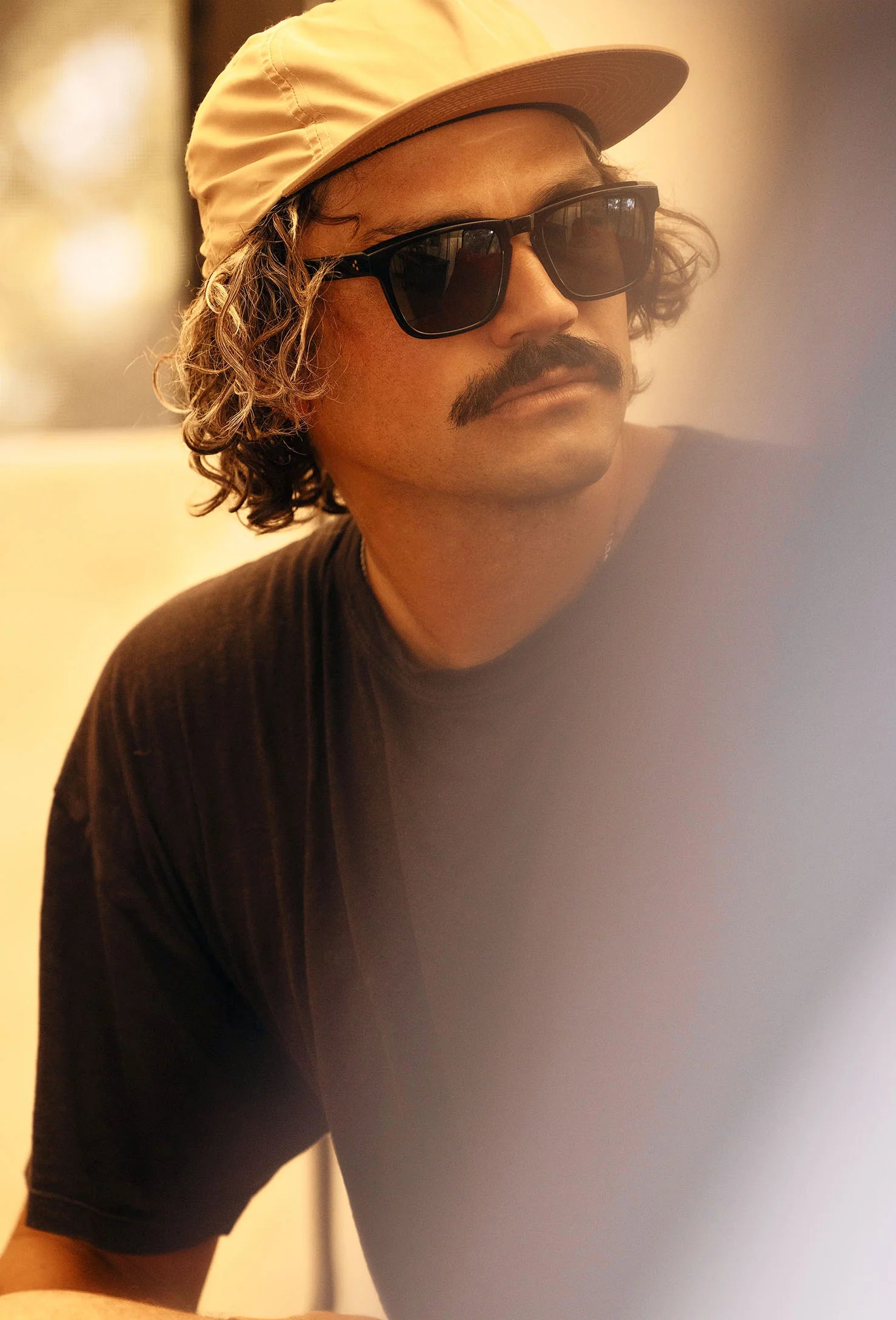 RAEN LUMIS Recycled Black/Green Polarized