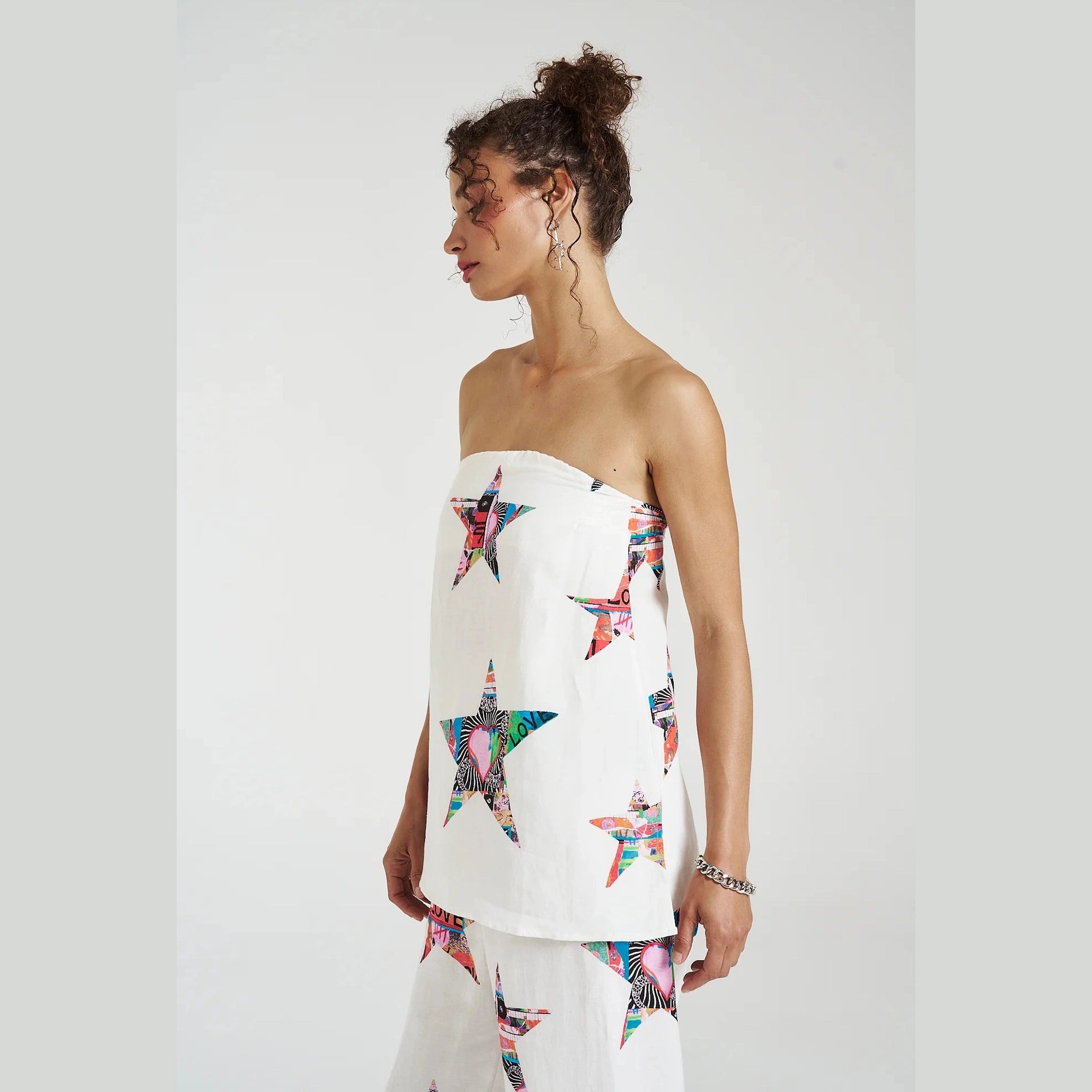 SUMMI SUMMI Strapless shift top - Star x lovers