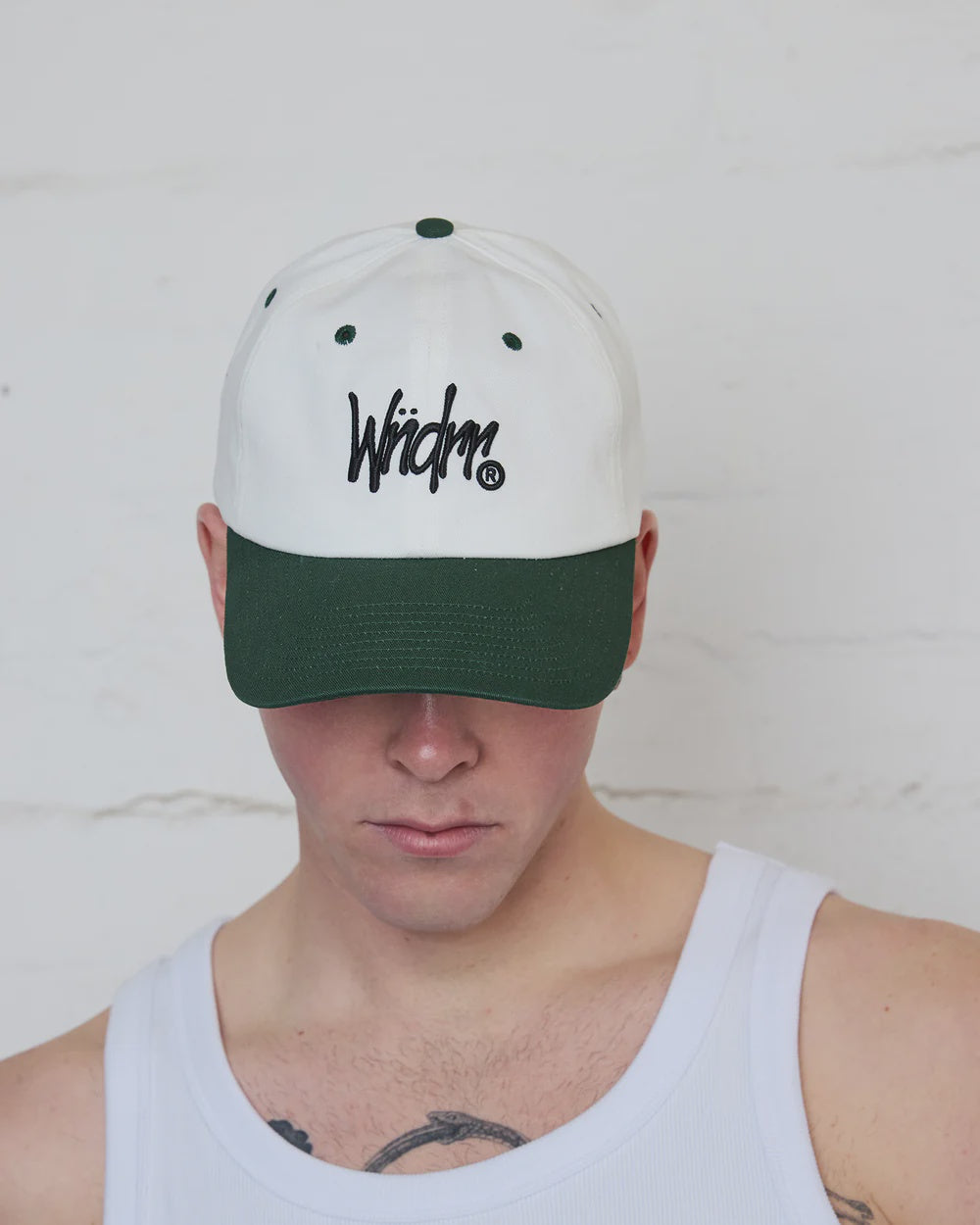 WNDRR Starter pro cap - Off white/green