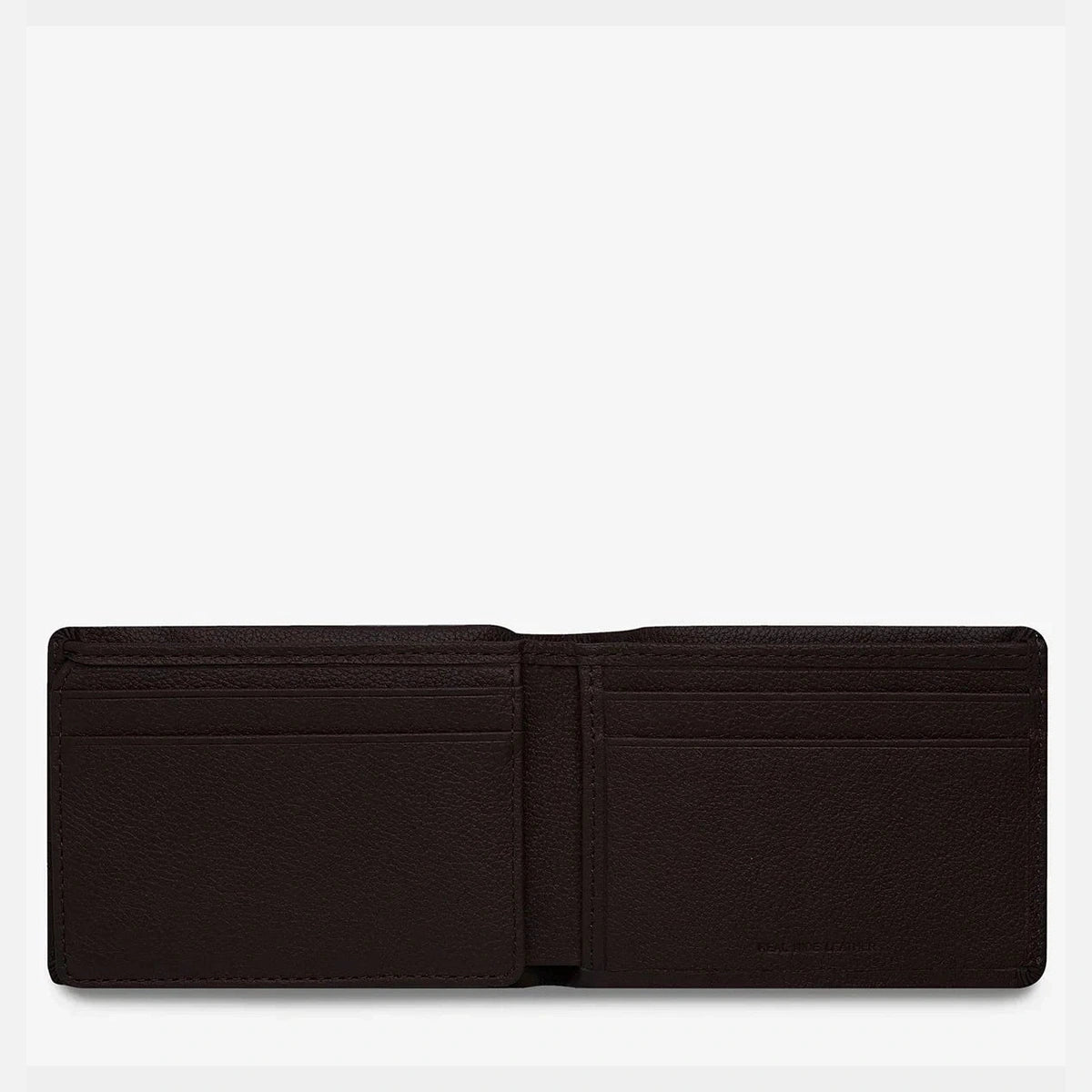 Status anxiety jonah wallet - chocolate