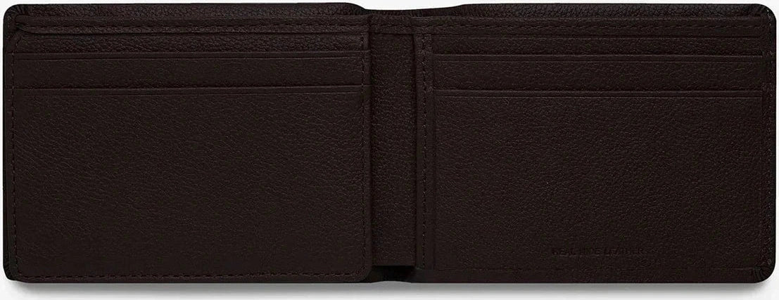 Status anxiety jonah wallet - chocolate