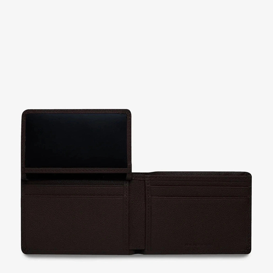 Status anxiety jonah wallet - chocolate