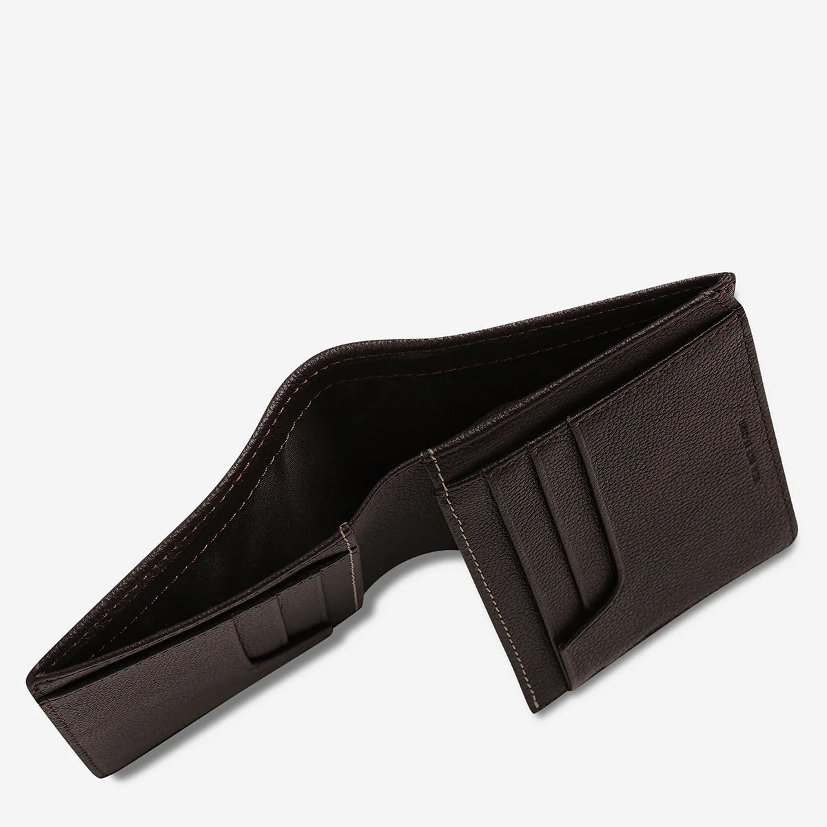 STATUS ANXIETY Nathaniel wallet - chocolate