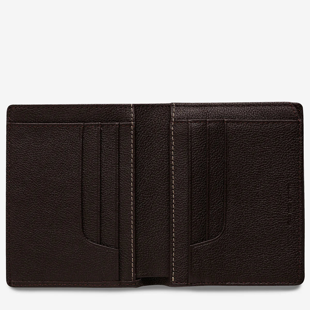 STATUS ANXIETY Nathaniel wallet - chocolate
