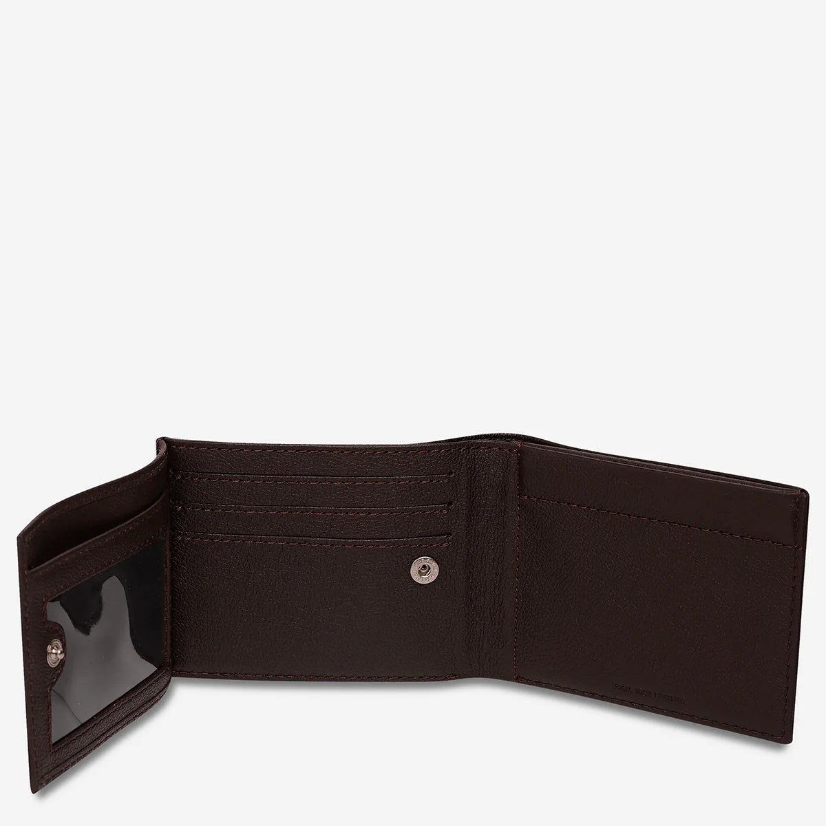 STATUS ANXIETY Noah wallet - chocolate