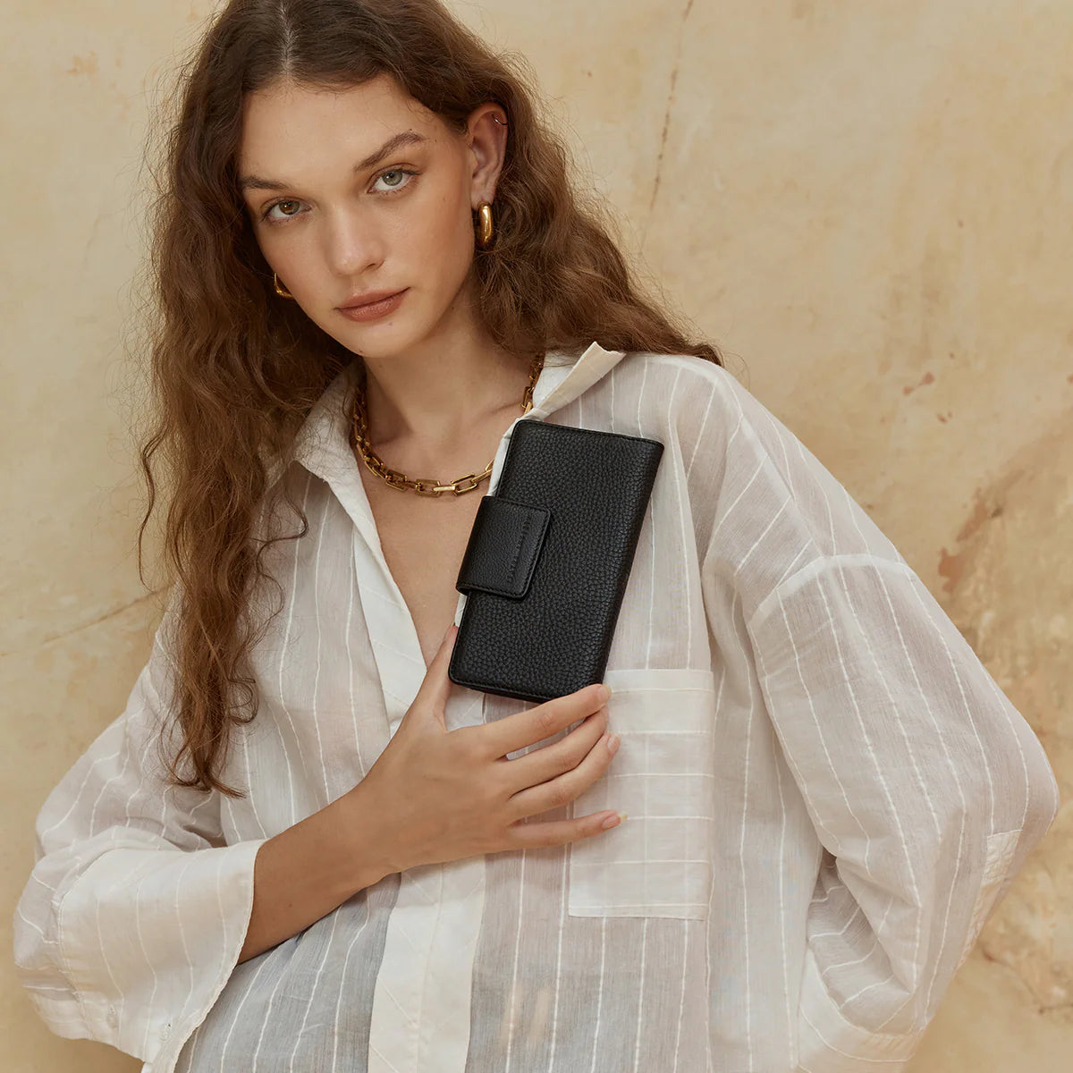 STATUS ANXIETY Ruins wallet - black