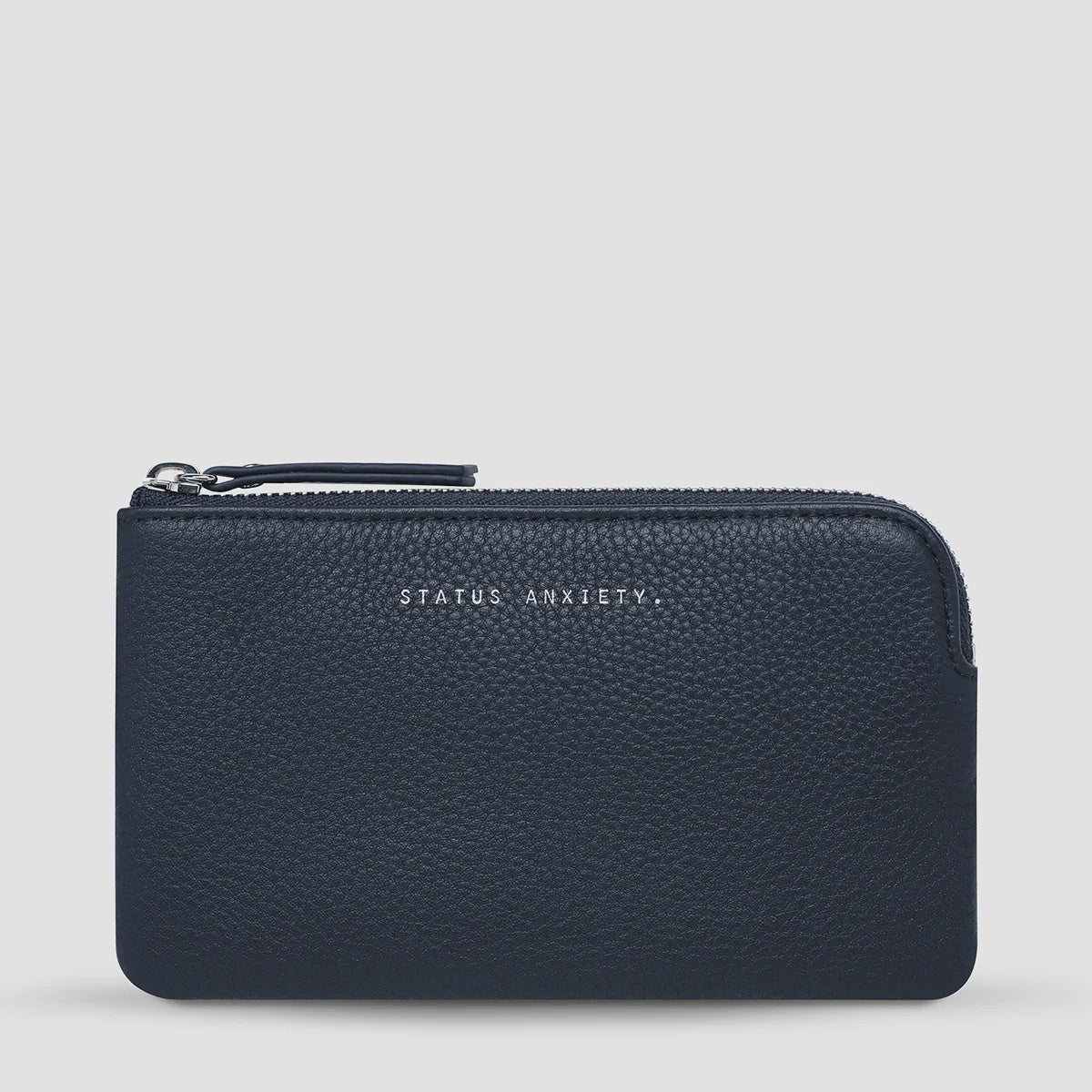 Status Anxiety Smoke And Mirrors Wallet - Midnight Blue