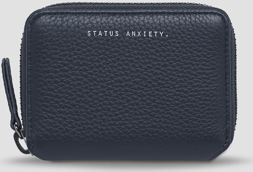 STATUS ANXIETY Wayward Wallet - Midnight Blue