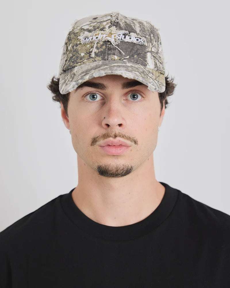 WNDRR Stxr distressed cap - Camo