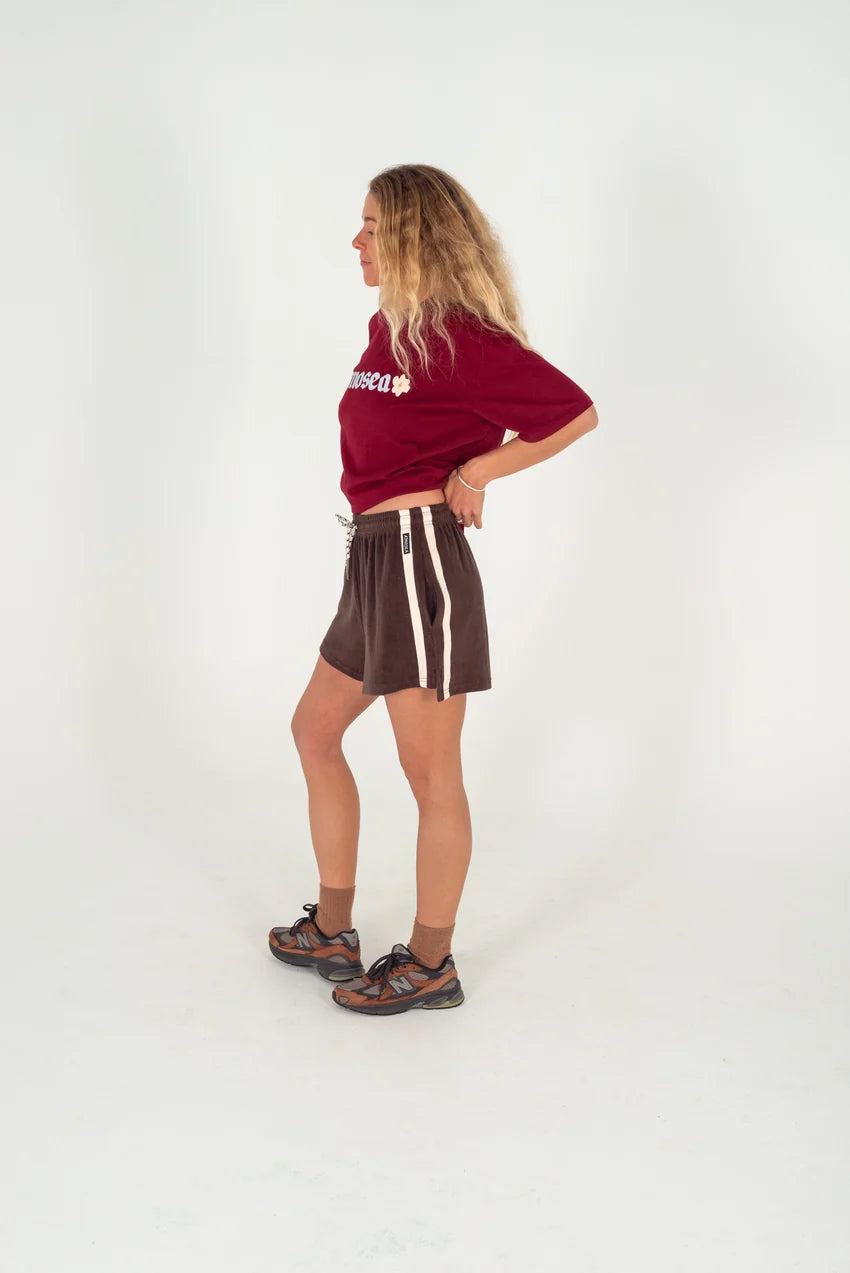 ATMOSEA Terry Towelling Shorts - Chocolate