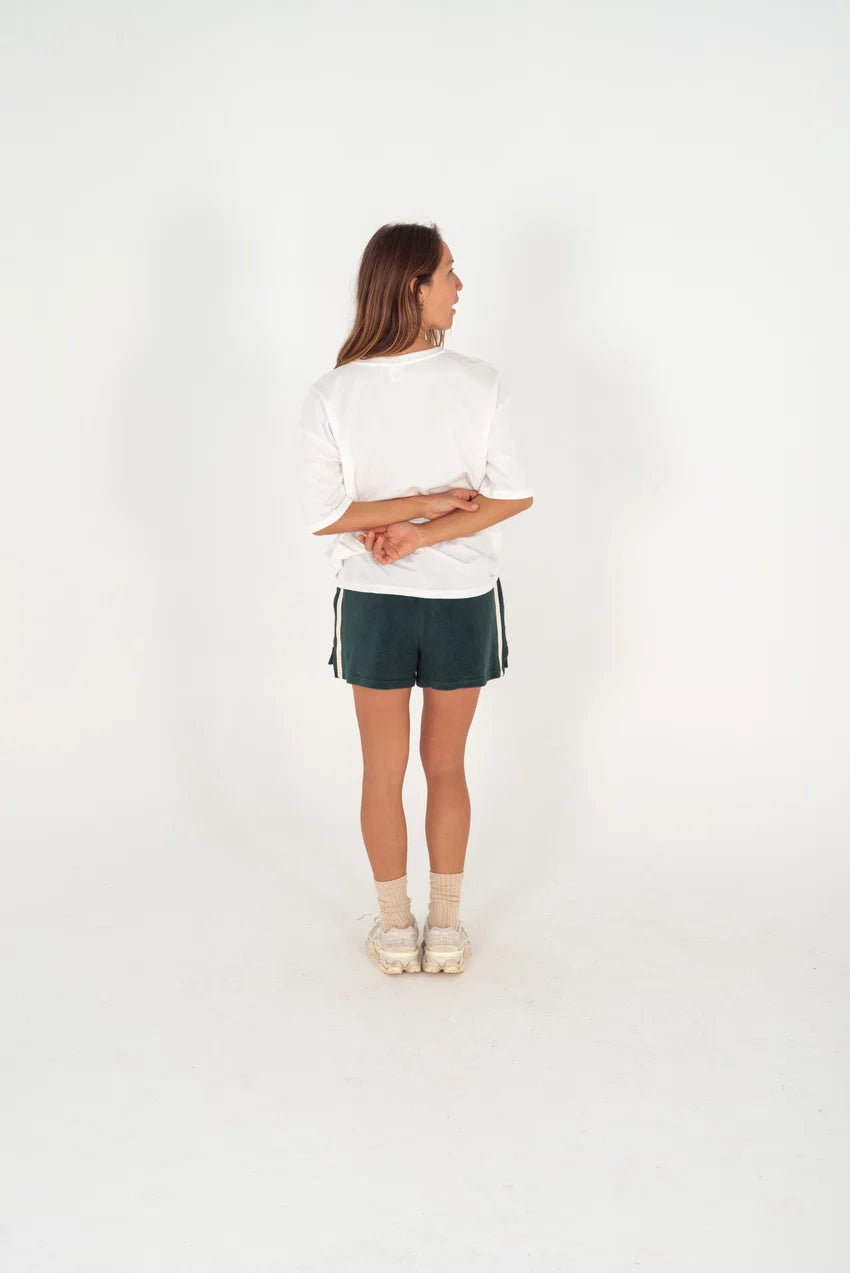 ATMOSEA Terry Towelling Shorts Forest