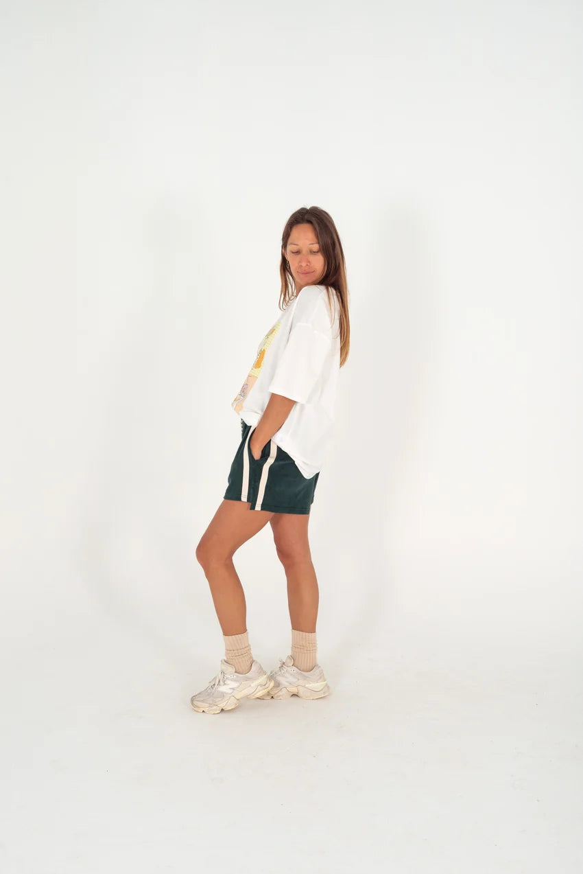ATMOSEA Terry Towelling Shorts Forest