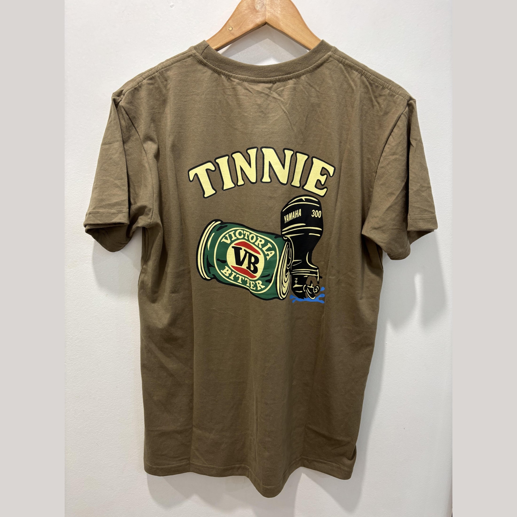 Somewhere Tinnie Tee - Khaki