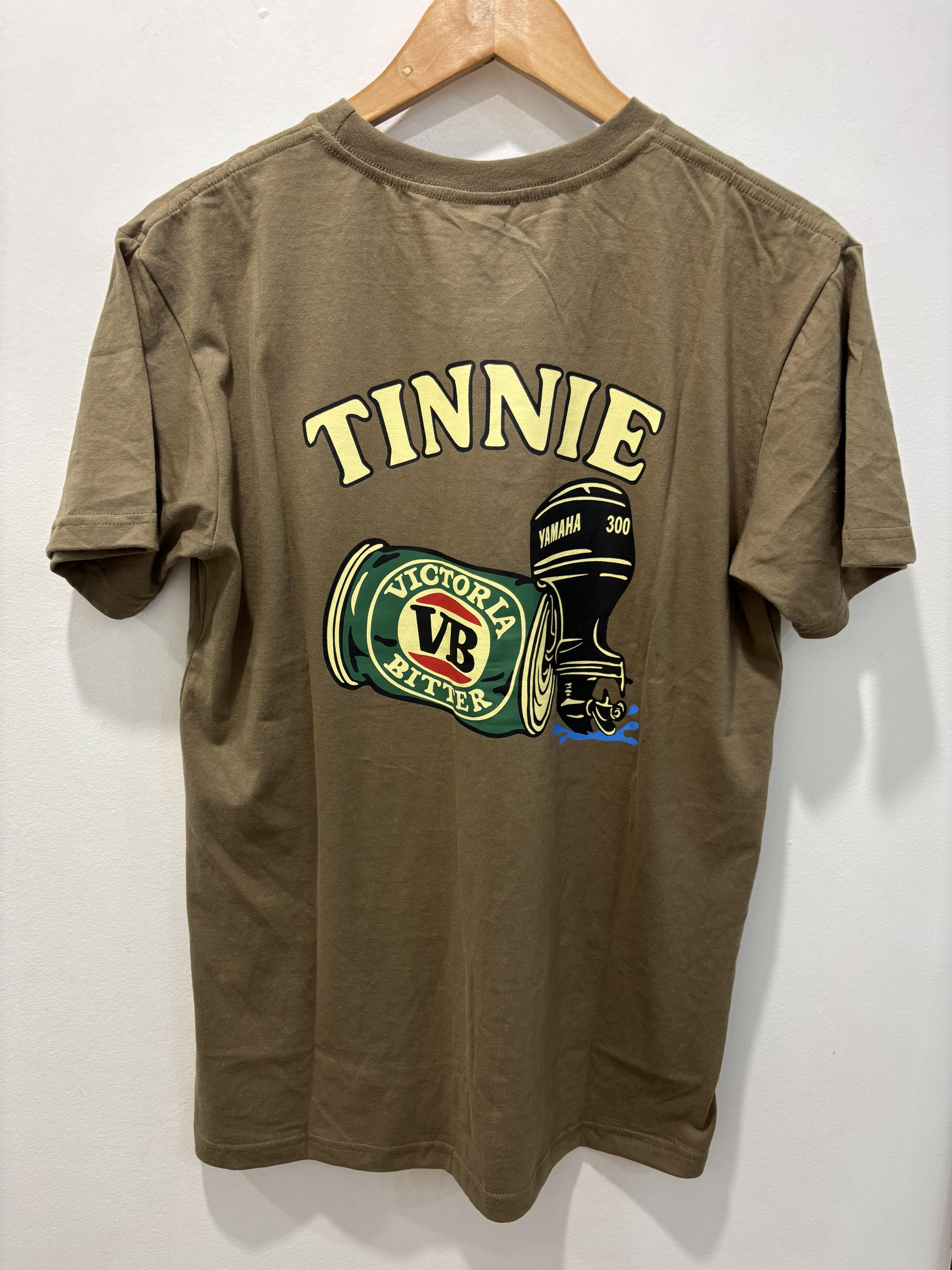 Somewhere Tinnie Tee - Khaki
