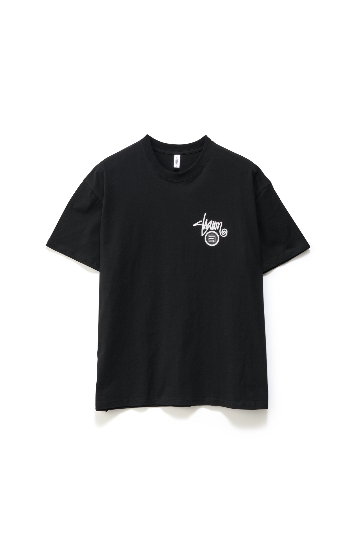 S DOUBLE Coat of arms ss tee - Black