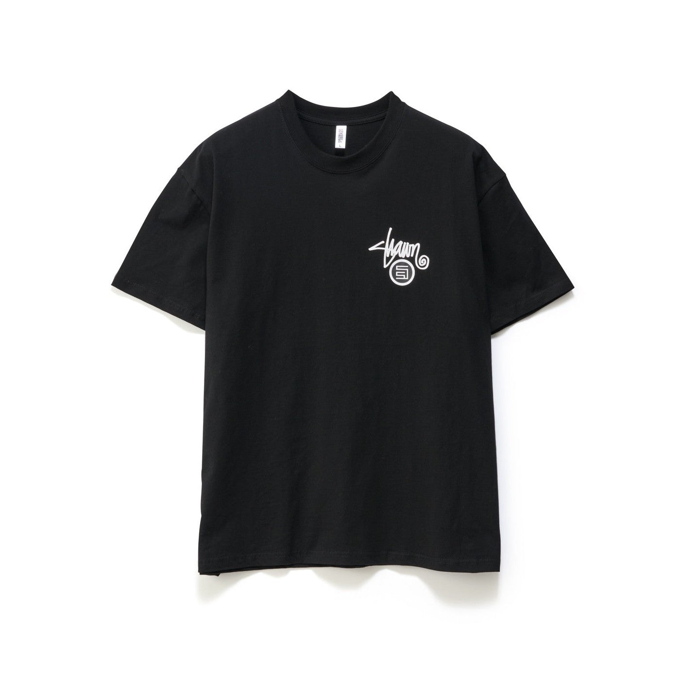 S DOUBLE Coat of arms ss tee - Black
