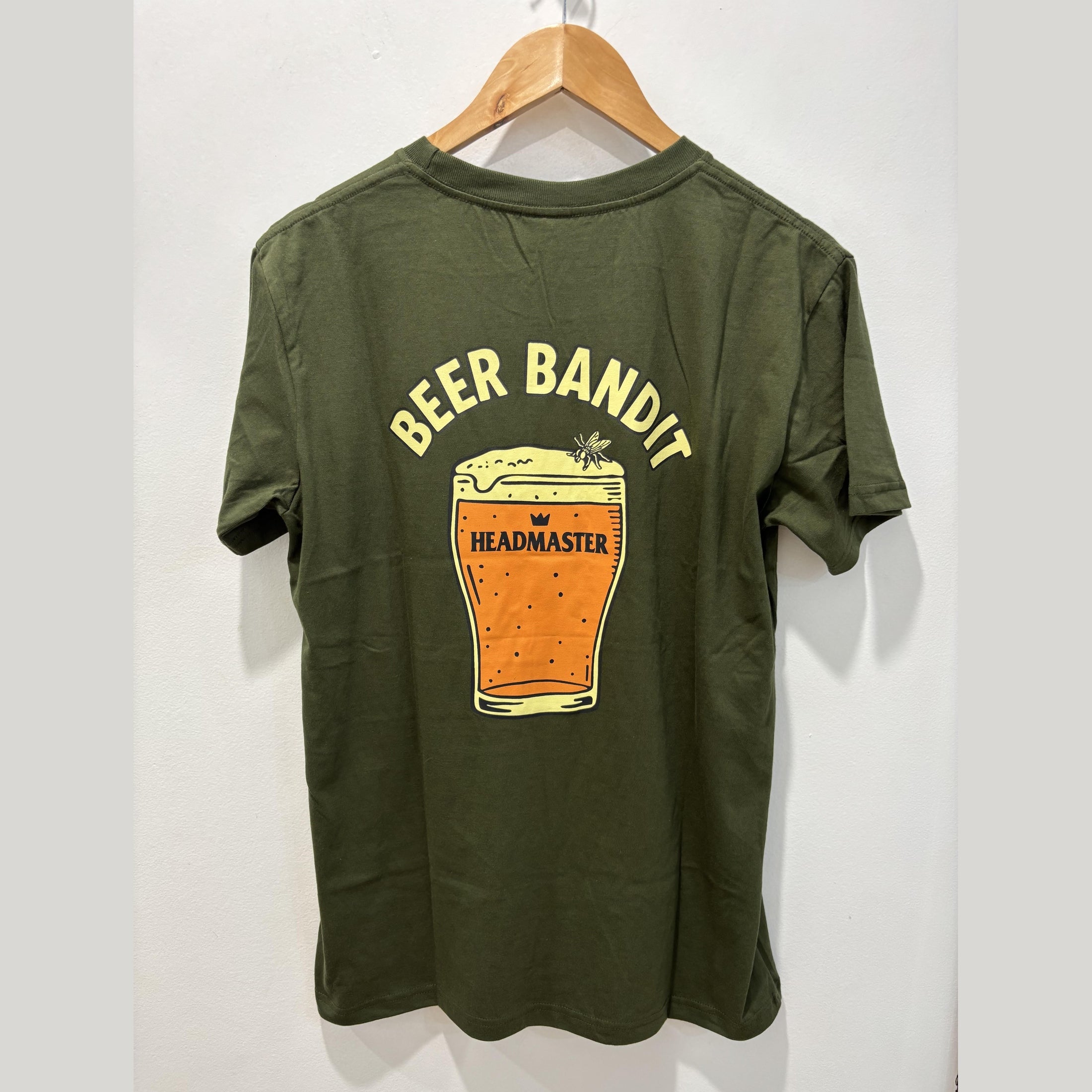 Somewhere - Beer Bandit Tee - Olive