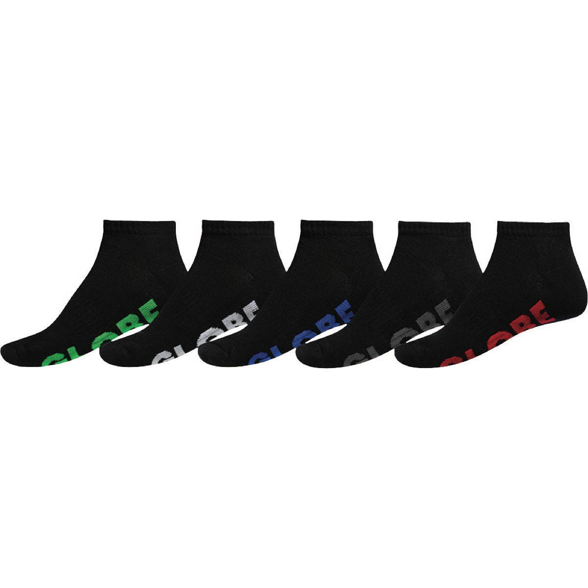 GLOBE Stealth ankle sock 5 pack - Black