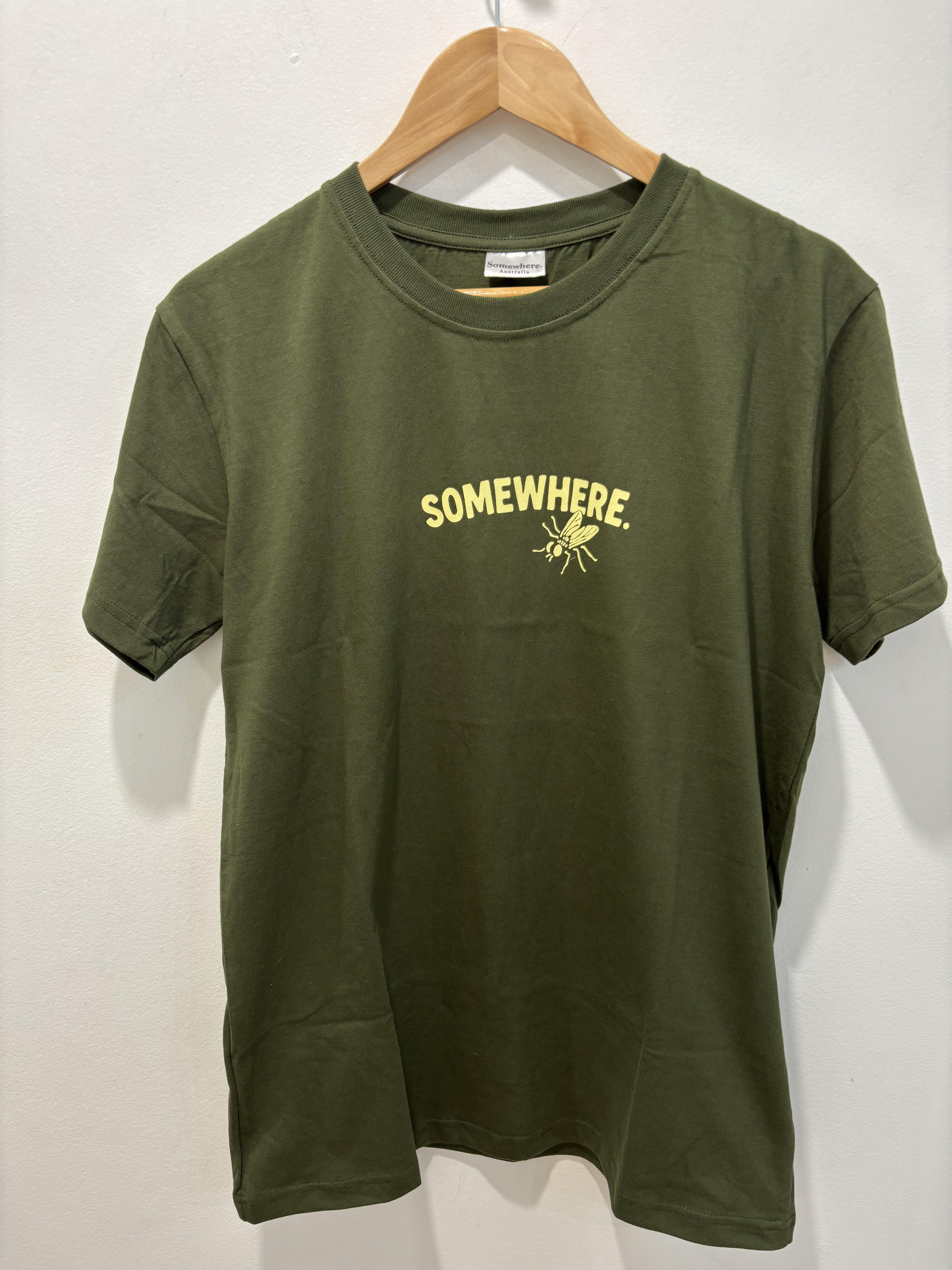 Somewhere - Beer Bandit Tee - Olive