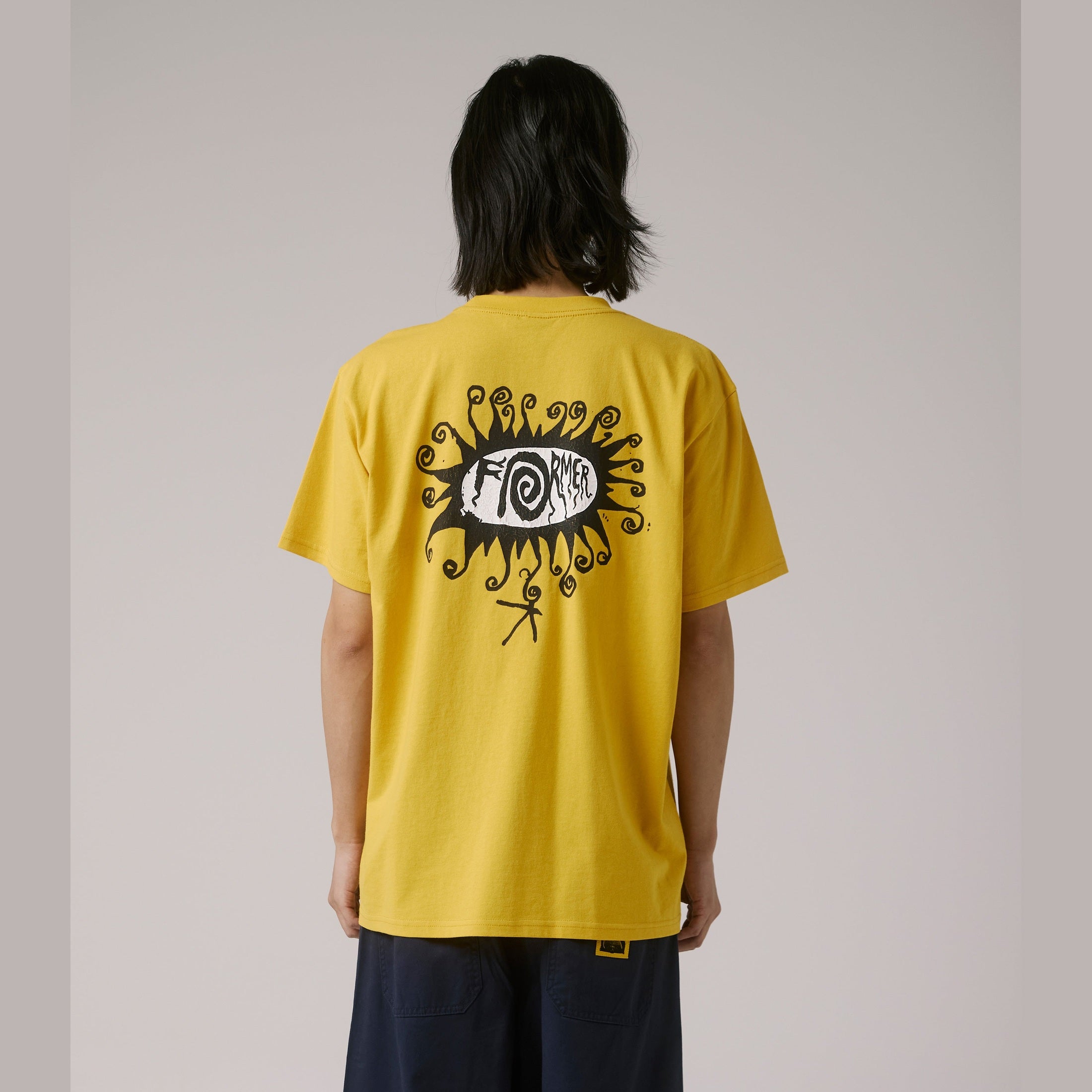 FORMER Halo t-shirt - Saffron