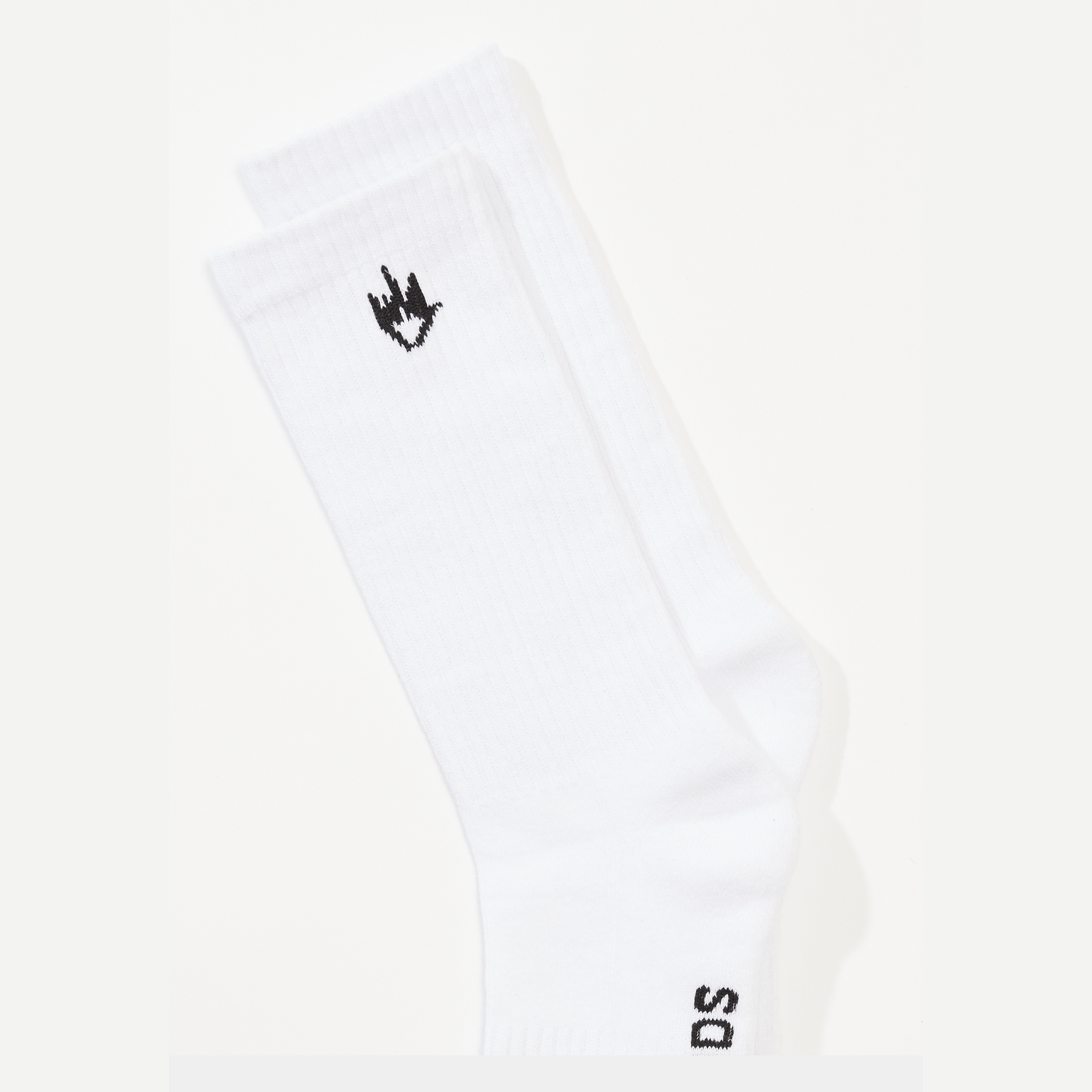 AFENDS Flame socks three pack - White