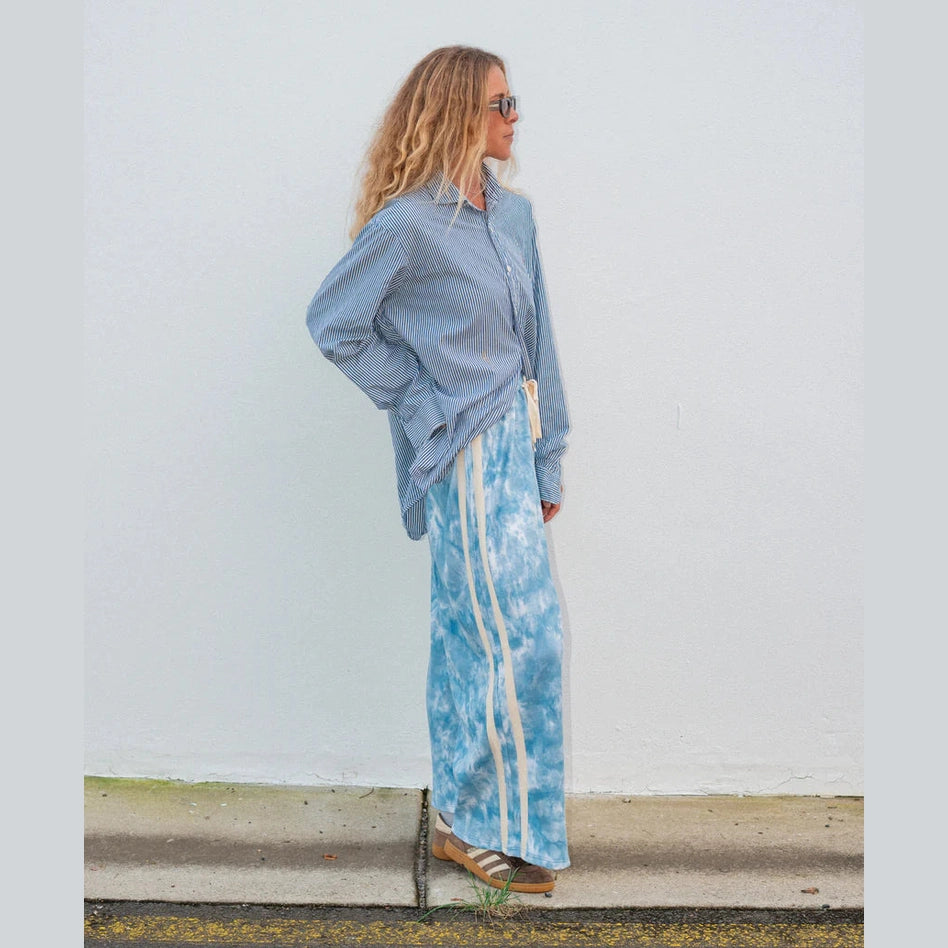 ATMOSEA Waffle Lounge Pants - Cloud Tie Dye
