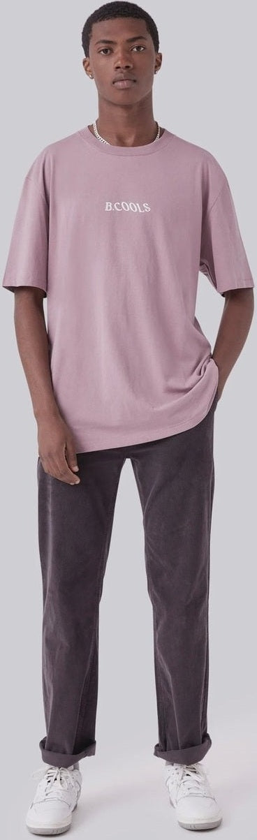 Barney Cools Realised Tee - Dusty Lilac
