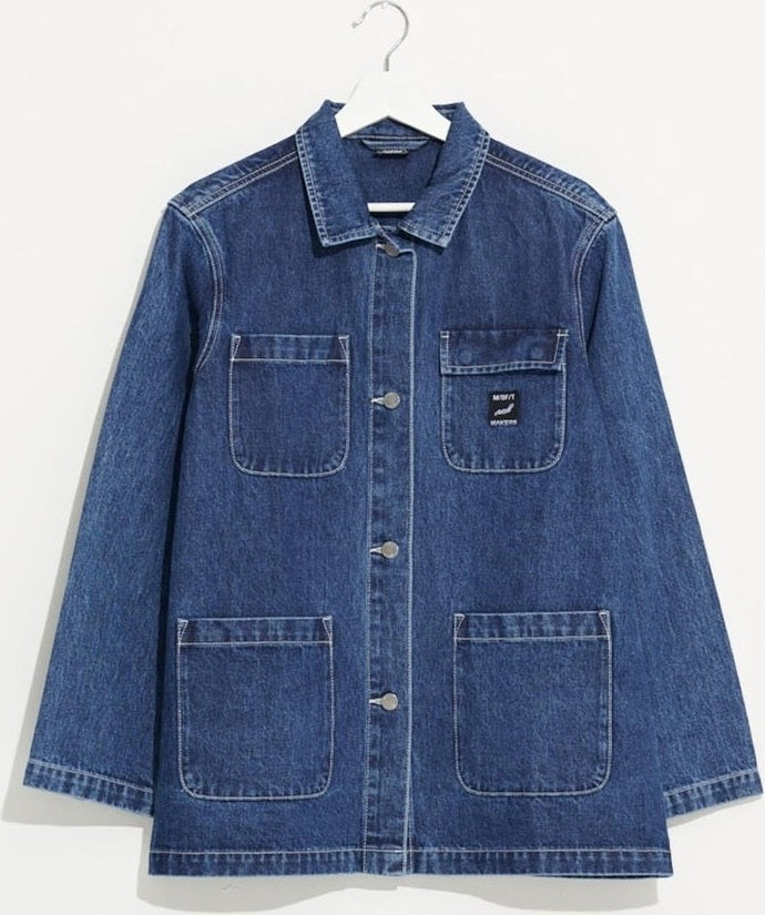 MISFIT Unisex chore jacket - Indigo