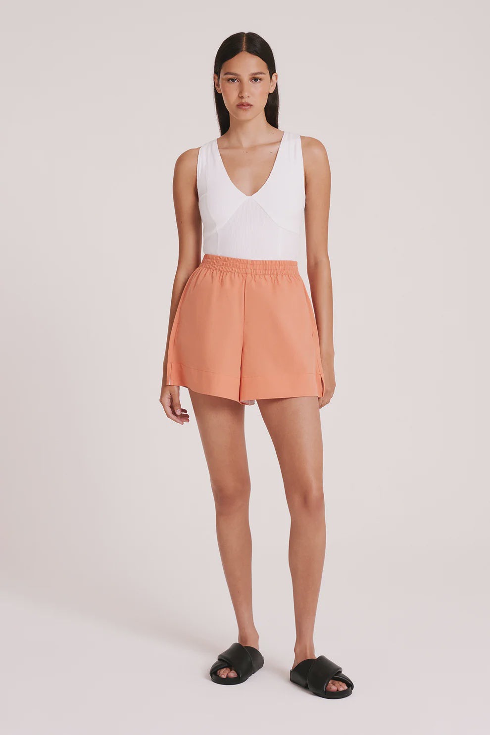 Nude Lucy Sigrid Poplin Short - Watermelon