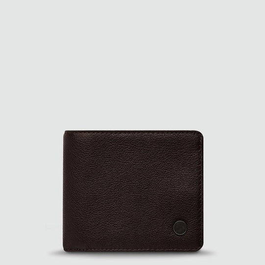 Status Anxiety Leonard Wallet Chocolate