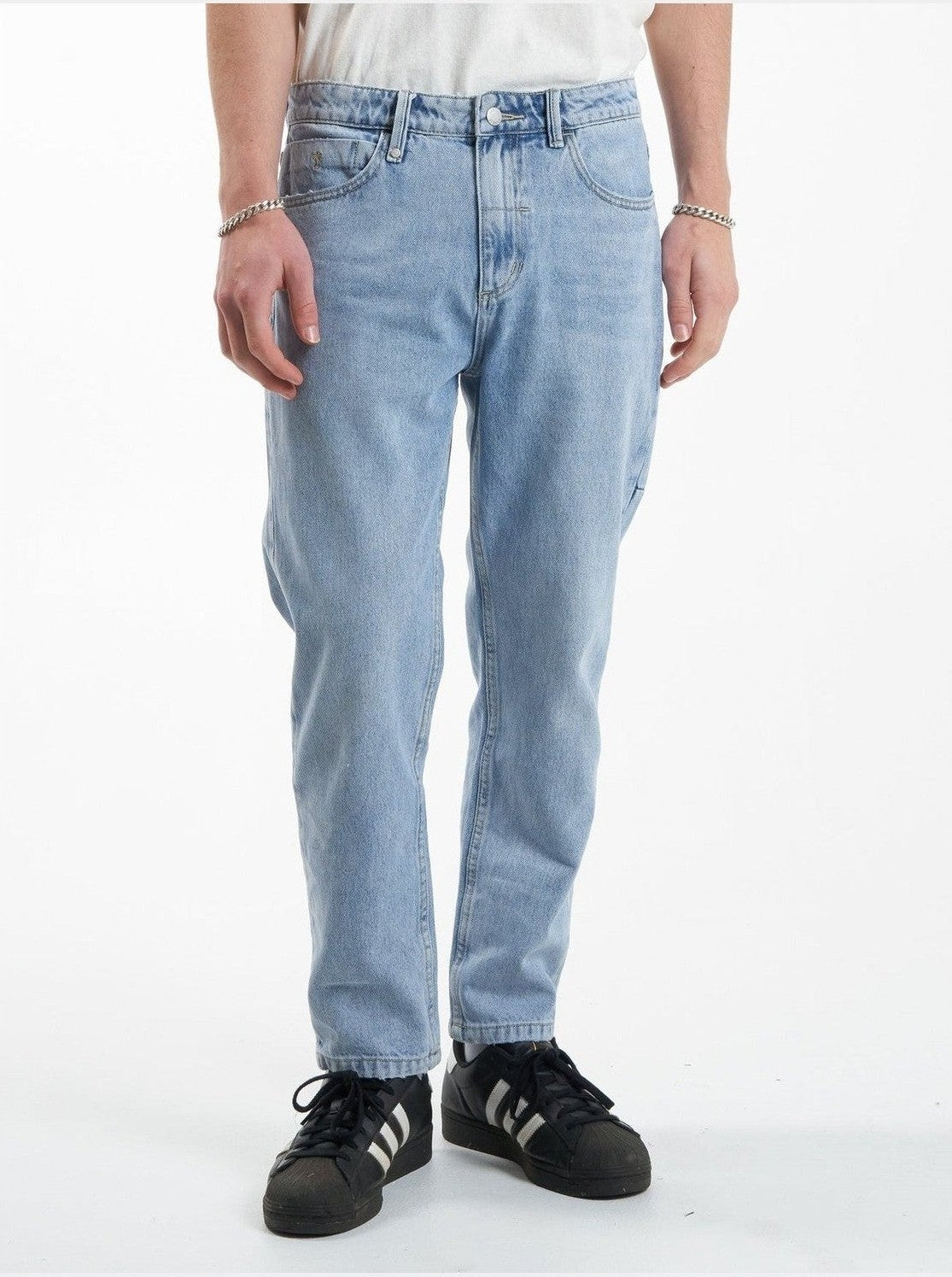 Thrills Chopped Denim Jean - Endless Blue