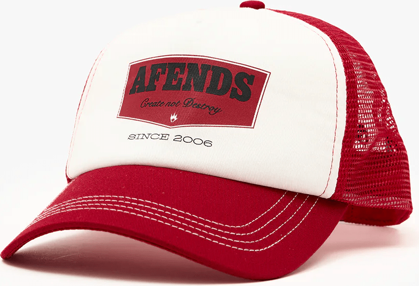 AFENDS Trophy trucker cap - Ketchup