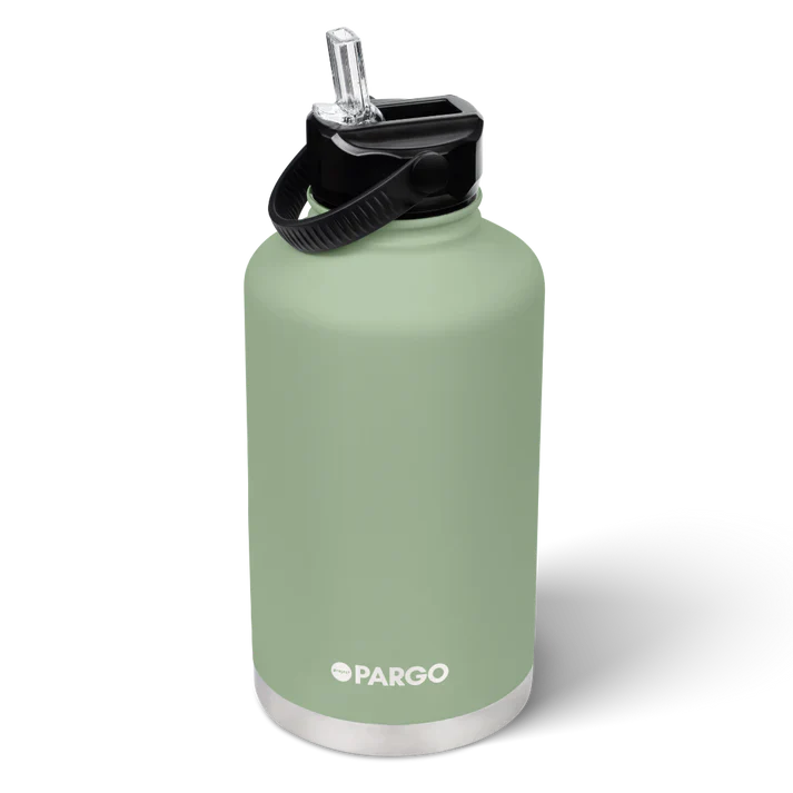 PROJECT PARGO 1890ml Insulated Bottle w/ Straw Lid - Eucalypt green