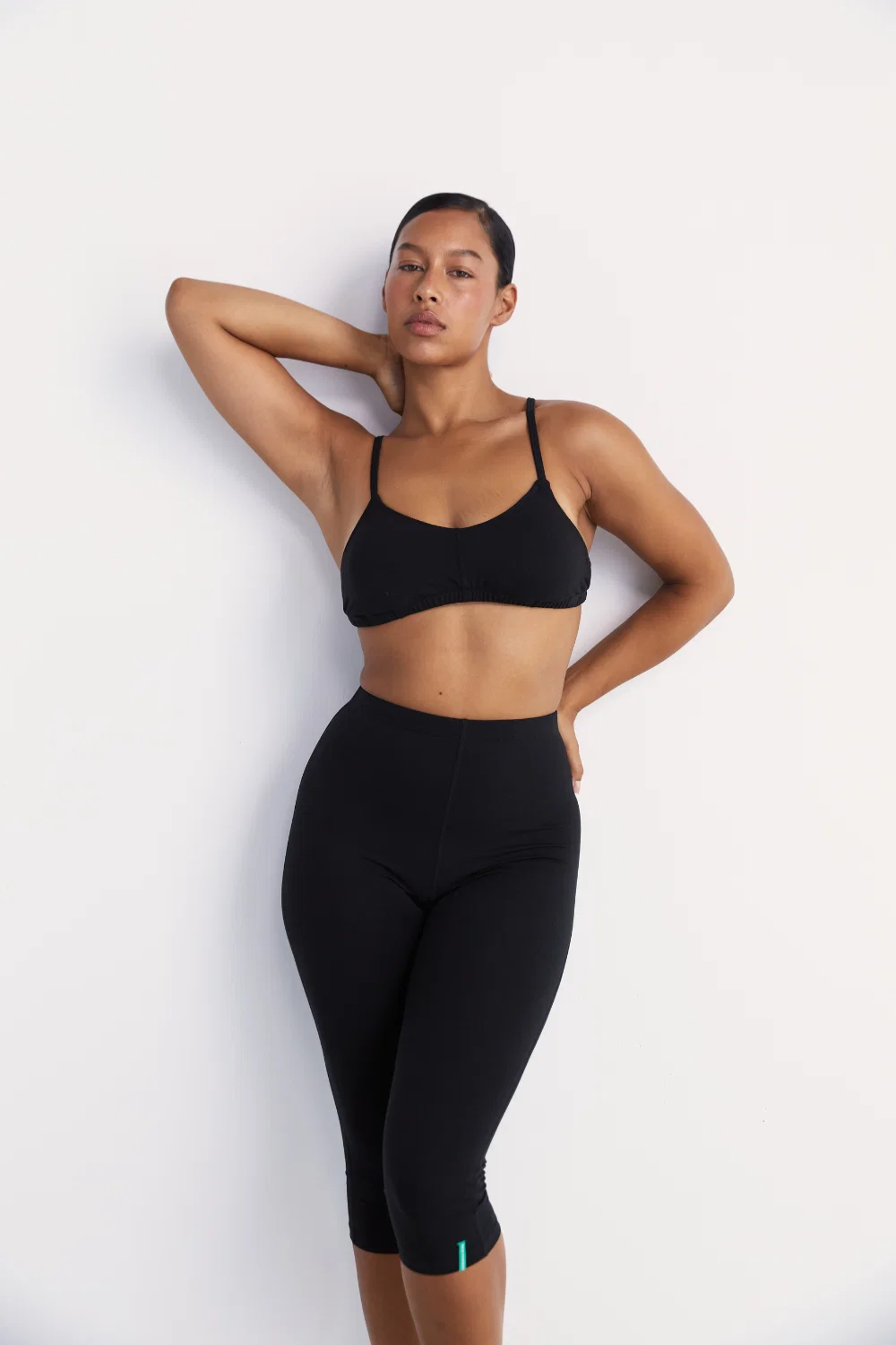 PINKY & KAMAL Capri Legging - Black