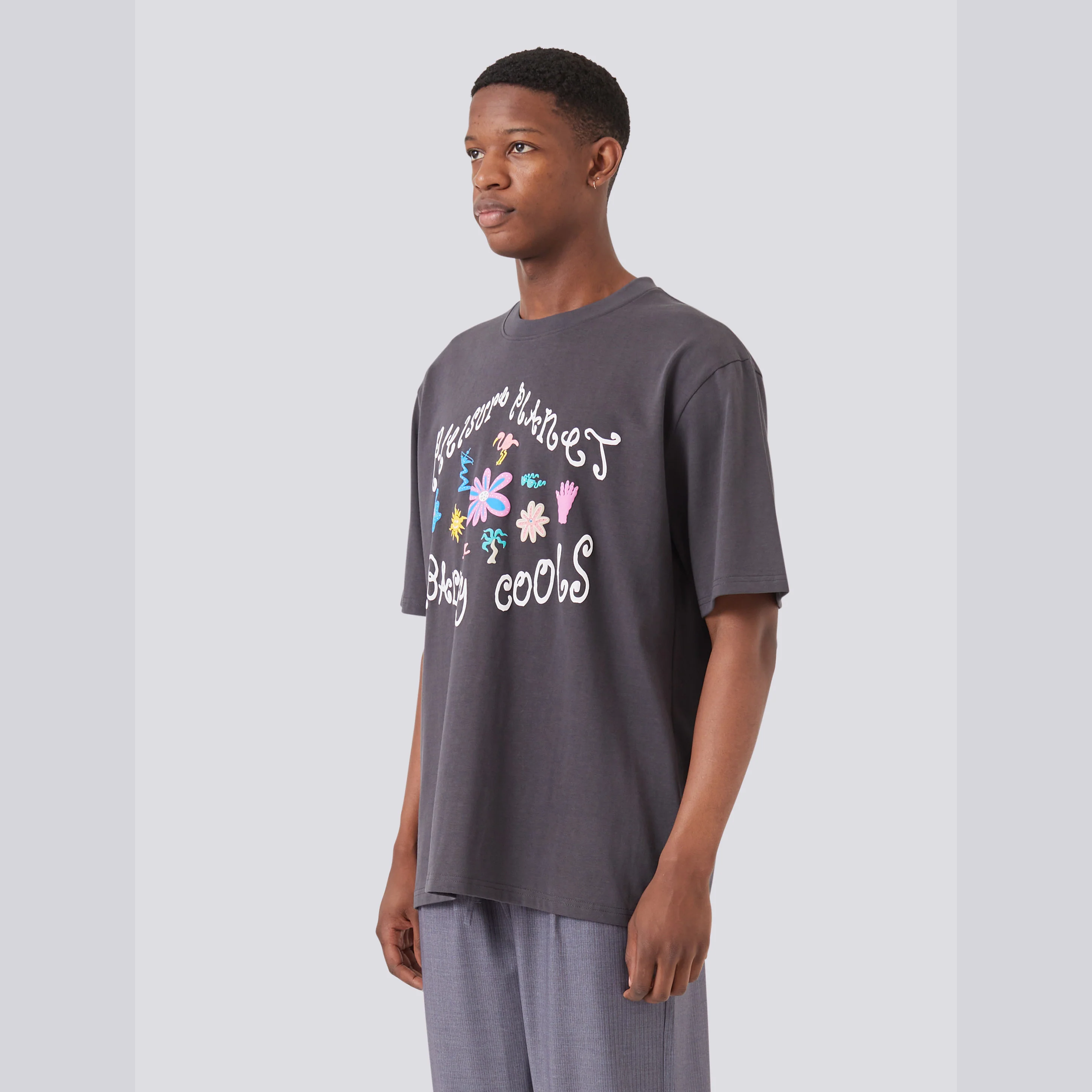 BARNEY COOLS Planet tee - Pigment black