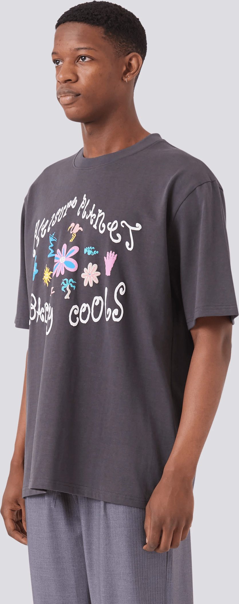 BARNEY COOLS Planet tee - Pigment black
