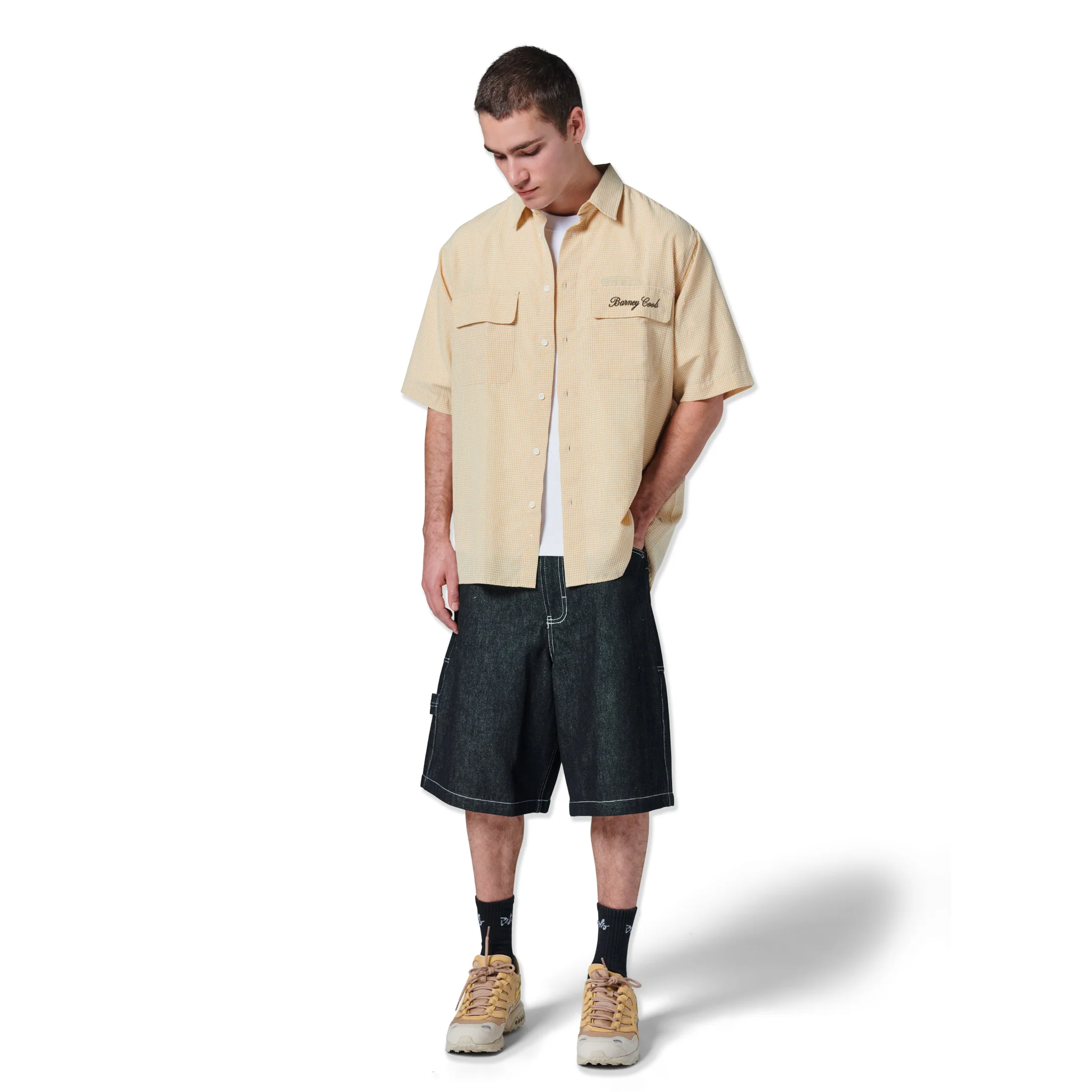 BARNEY COOLS DTD Shirt Beige