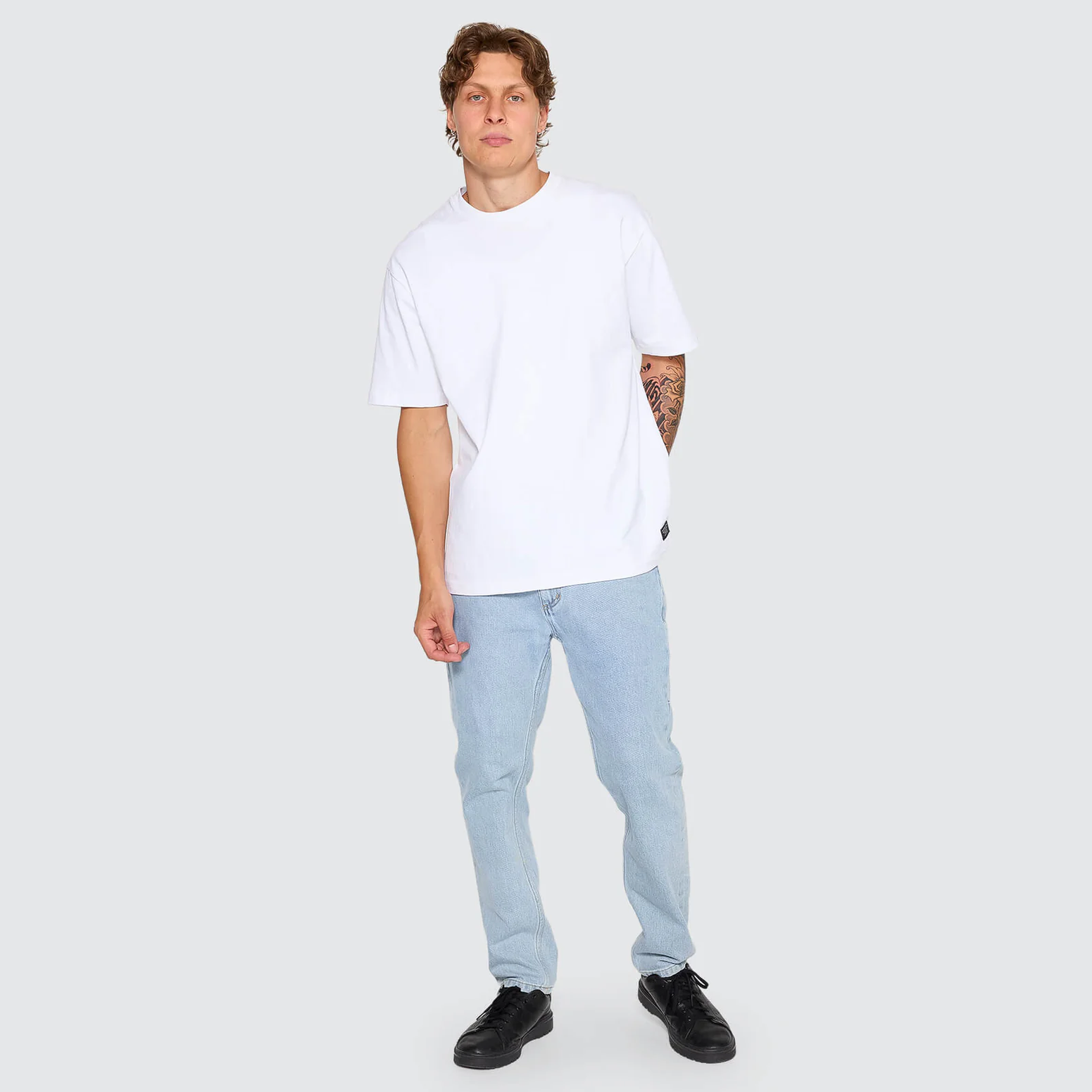 Thrills Bones Slim Denim Jean - Ageless Blue