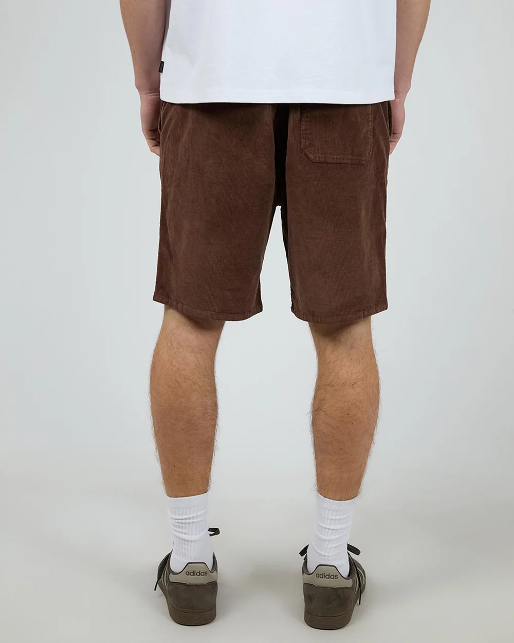 SILENT THEORY Cord short - Brown