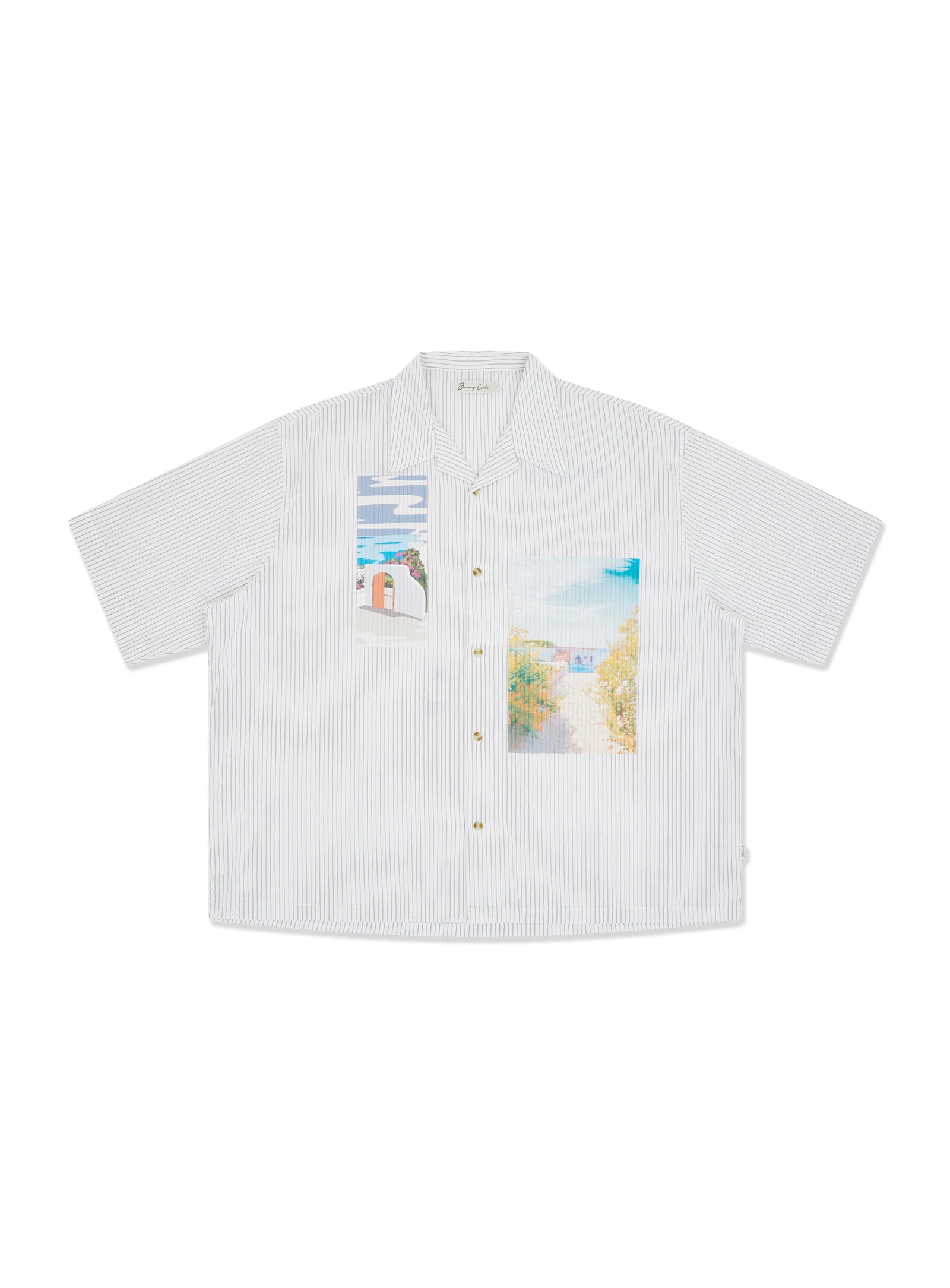 BARNEY COOLS Scenic Shirt White