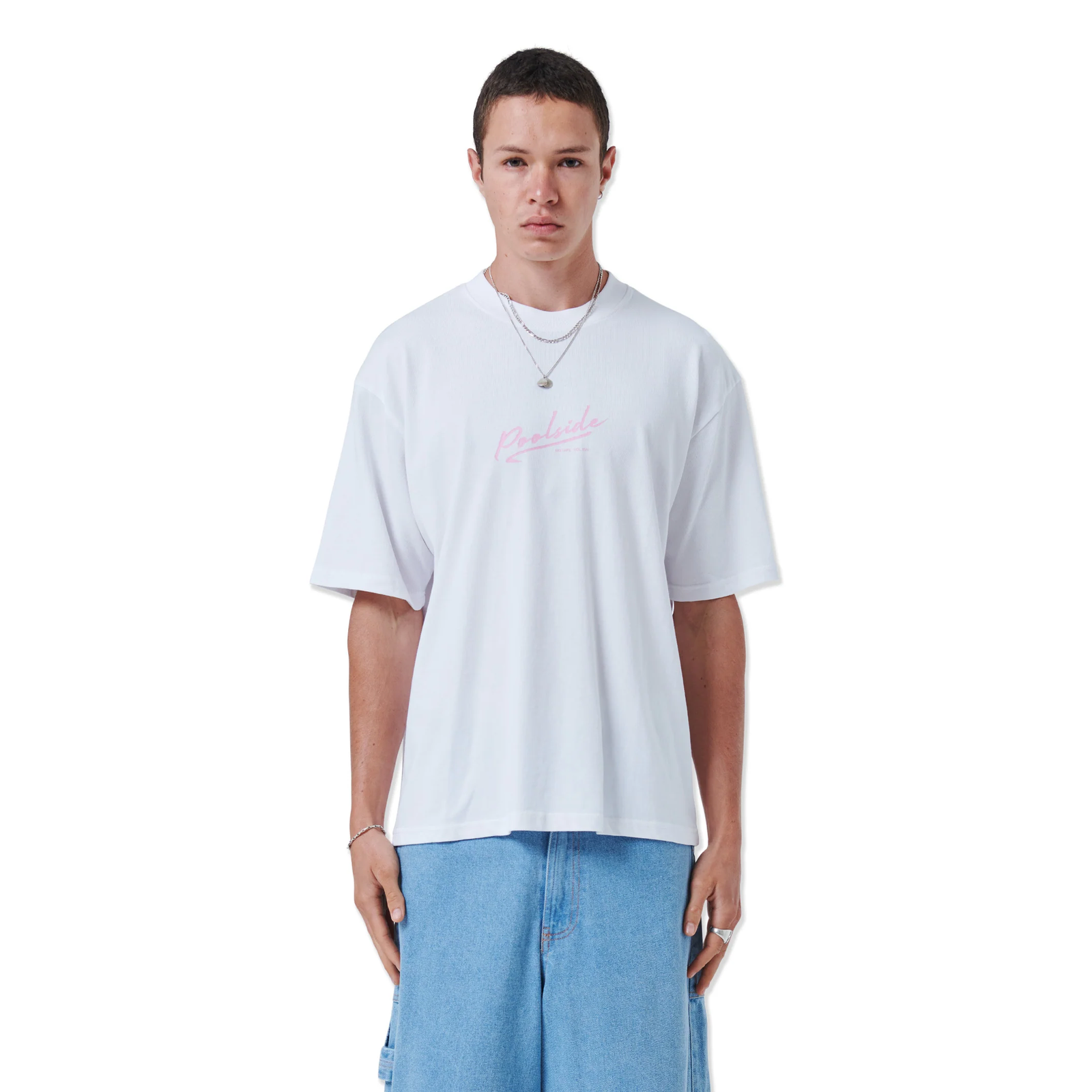 BARNEY COOLS Mixtape T-shirt White