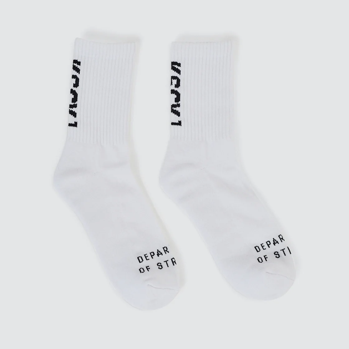 KSCY Raid 2Pk  Mid Socks - White