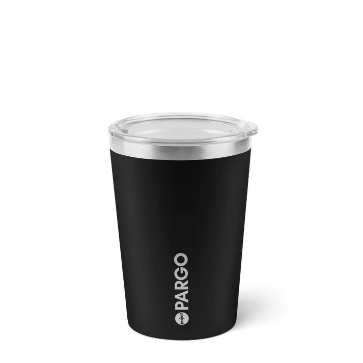 PROJECT PARGO 12oz Insulated Coffee Cup - Midnight Black