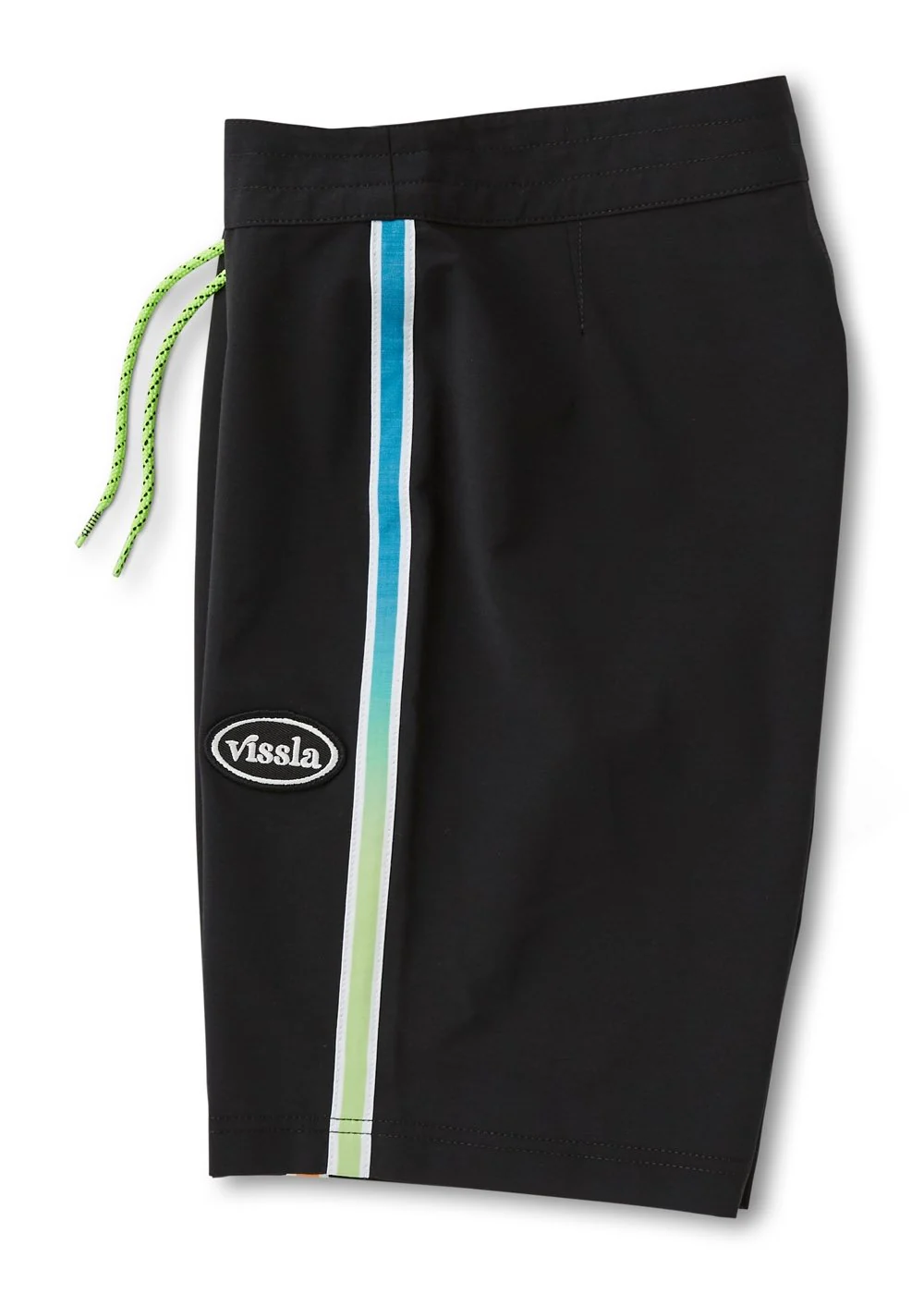 VISSLA Long Sets 13" Kids Boardshort - Black