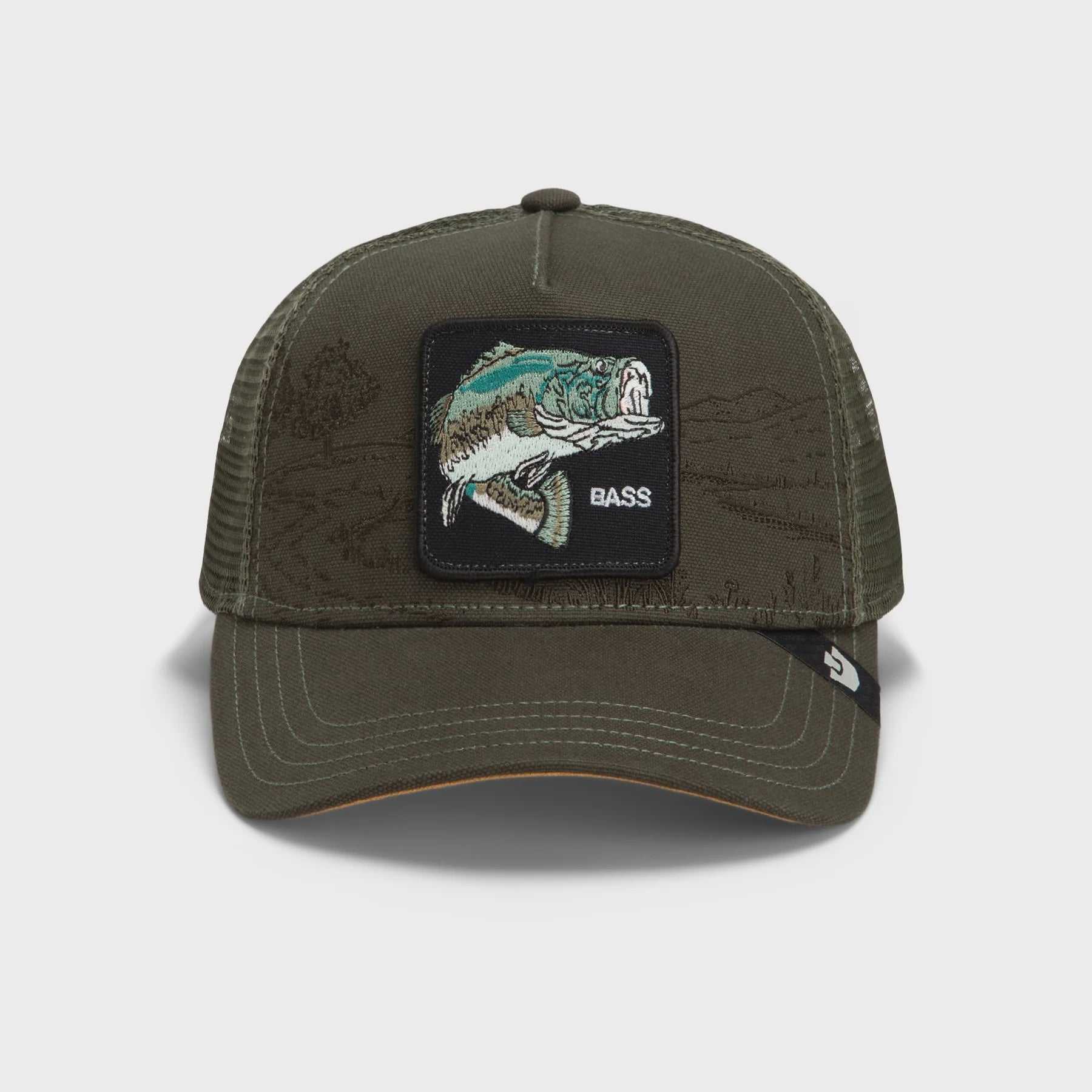 Goorin - Badlands Bass Trucker Cap in Palm