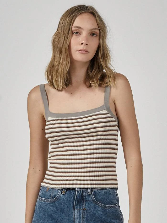 THRILLS only you knit tank - overcast
