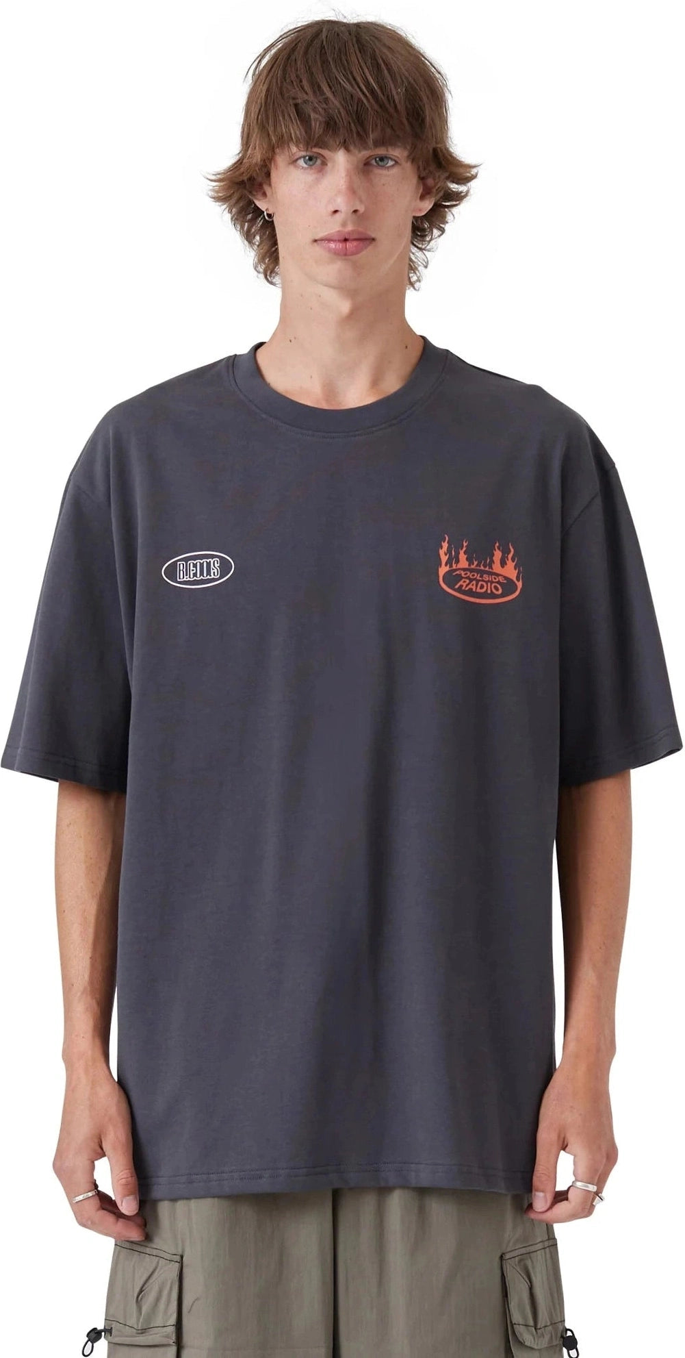 BARNEY COOLS NWO Tee- Washed Black