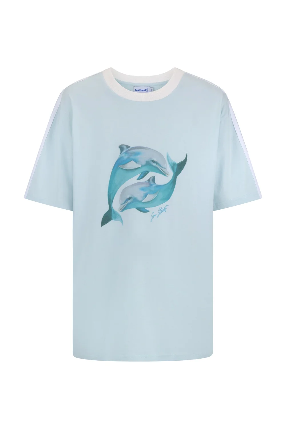 SEA STREET Dolphin Yin Yang T-Shirt