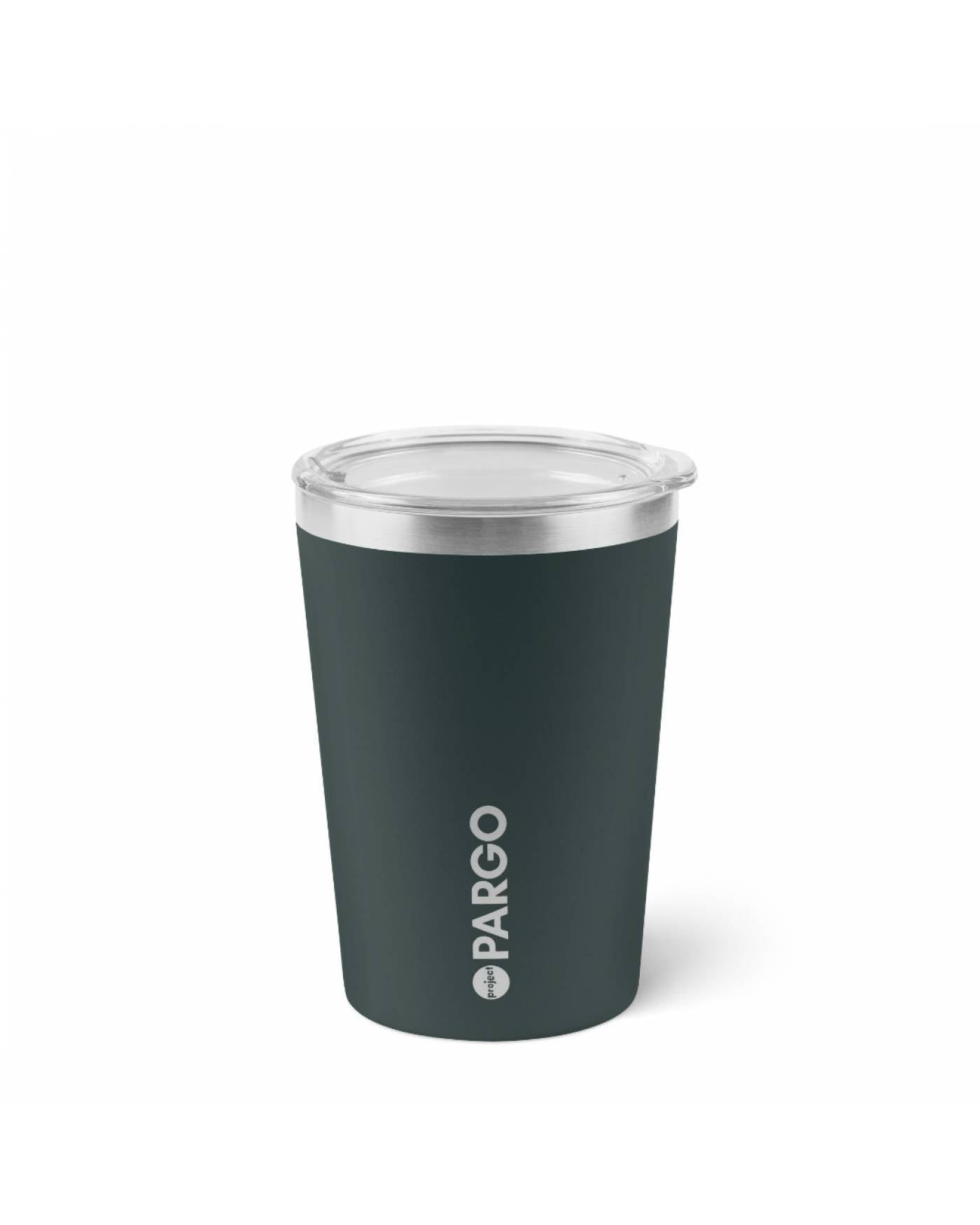 PROJECT PARGO 12oz Insulated Coffee Cup - BBQ Charcoal