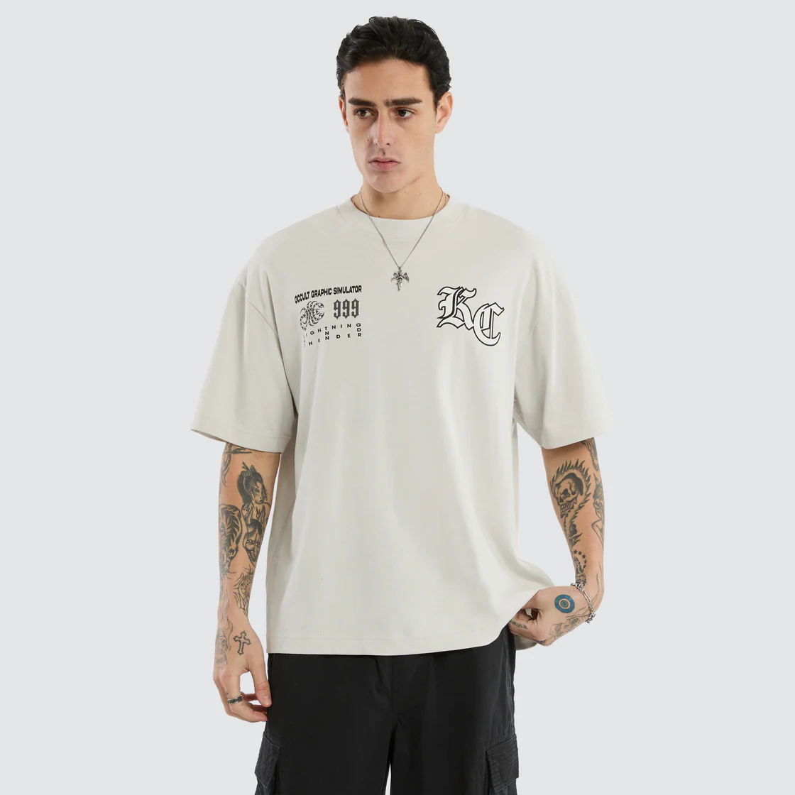 KSCY Movement Street Tee - Glacier Grey